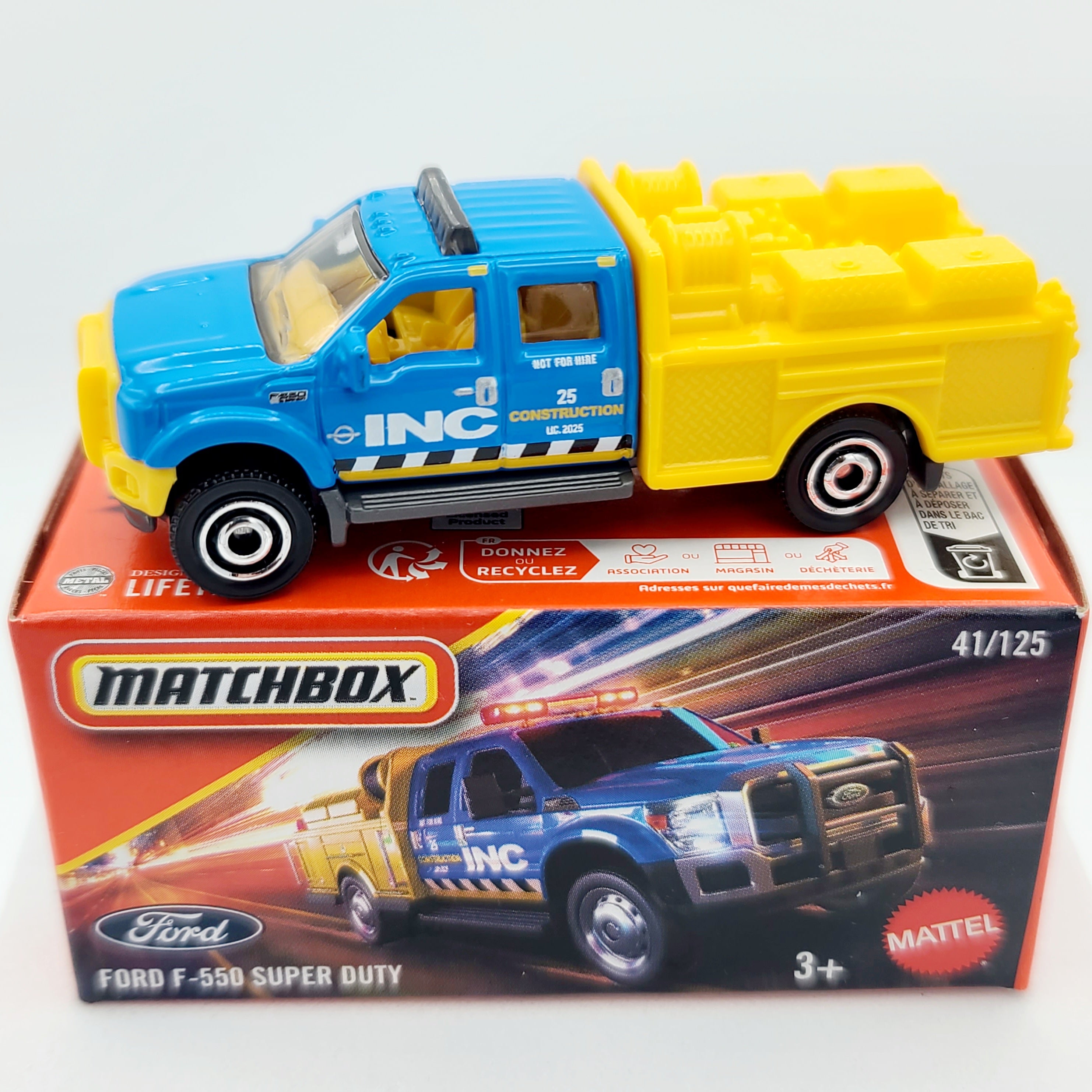 Matchbox Ford F-550 Super Duty 