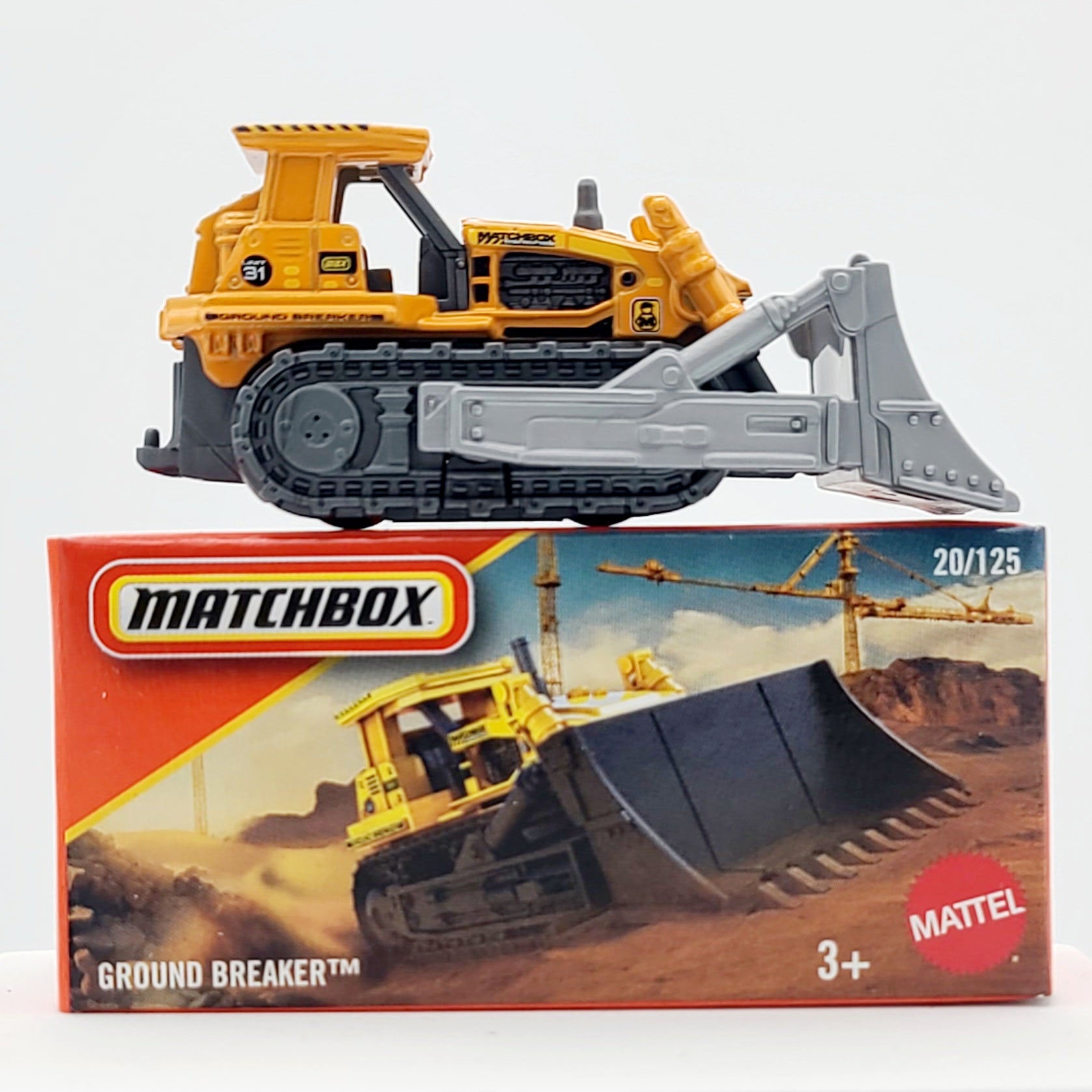 Matchbox MBX Ground Breaker Bulldozer 