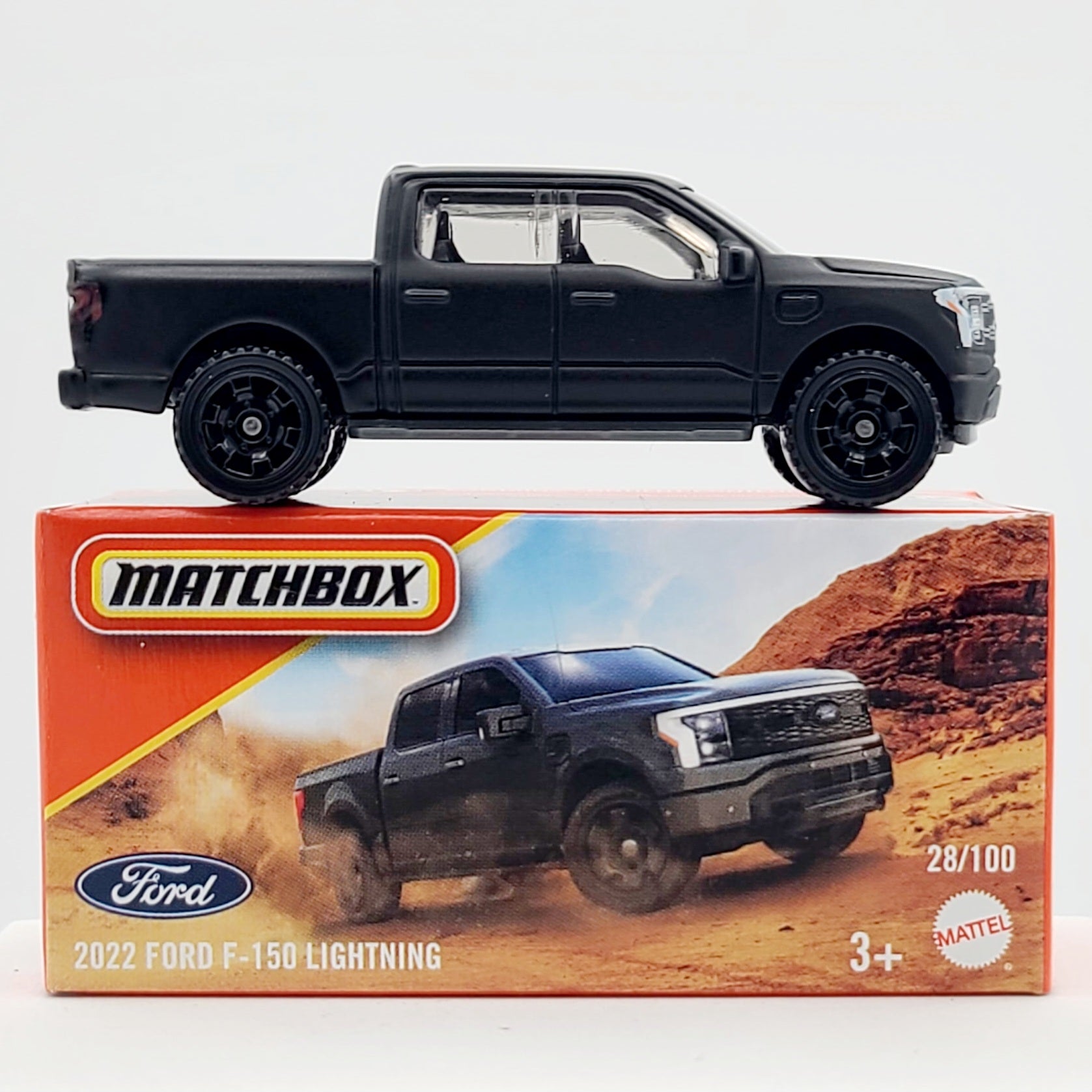 Matchbox '22 Ford F-150 Lightning (2024 Mix 12 M Basic - Power Grabs)