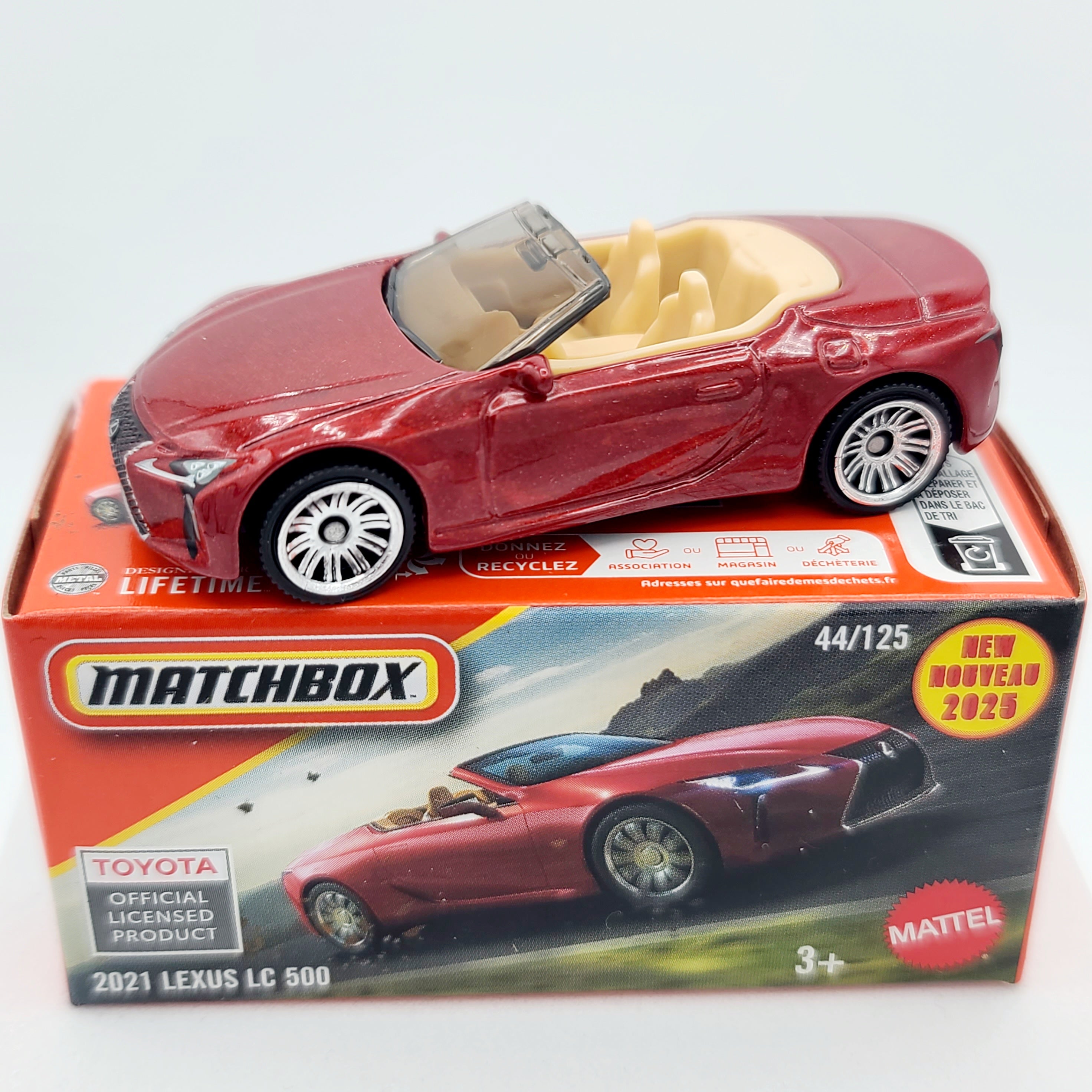 Matchbox '21 Lexus LC 500 (2025 Mix 2 B Basic - Power Grabs)