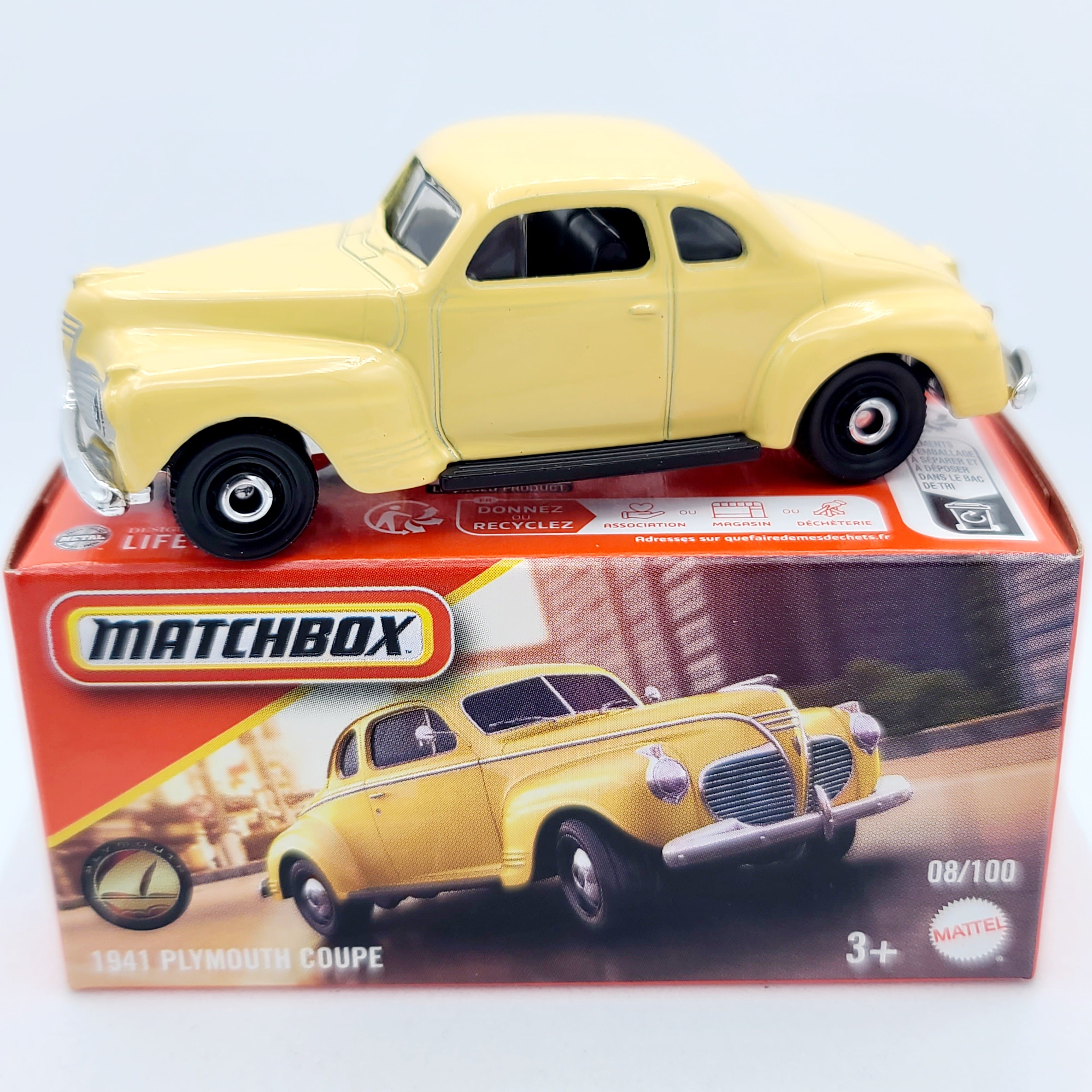 Matchbox '41 Plymouth Coupe (2024 Mix 12 M Basic - Power Grabs)