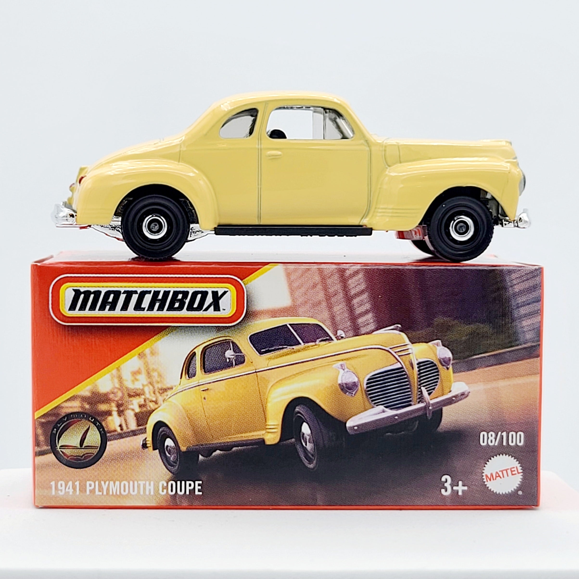 Matchbox '41 Plymouth Coupe (2024 Mix 12 M Basic - Power Grabs)