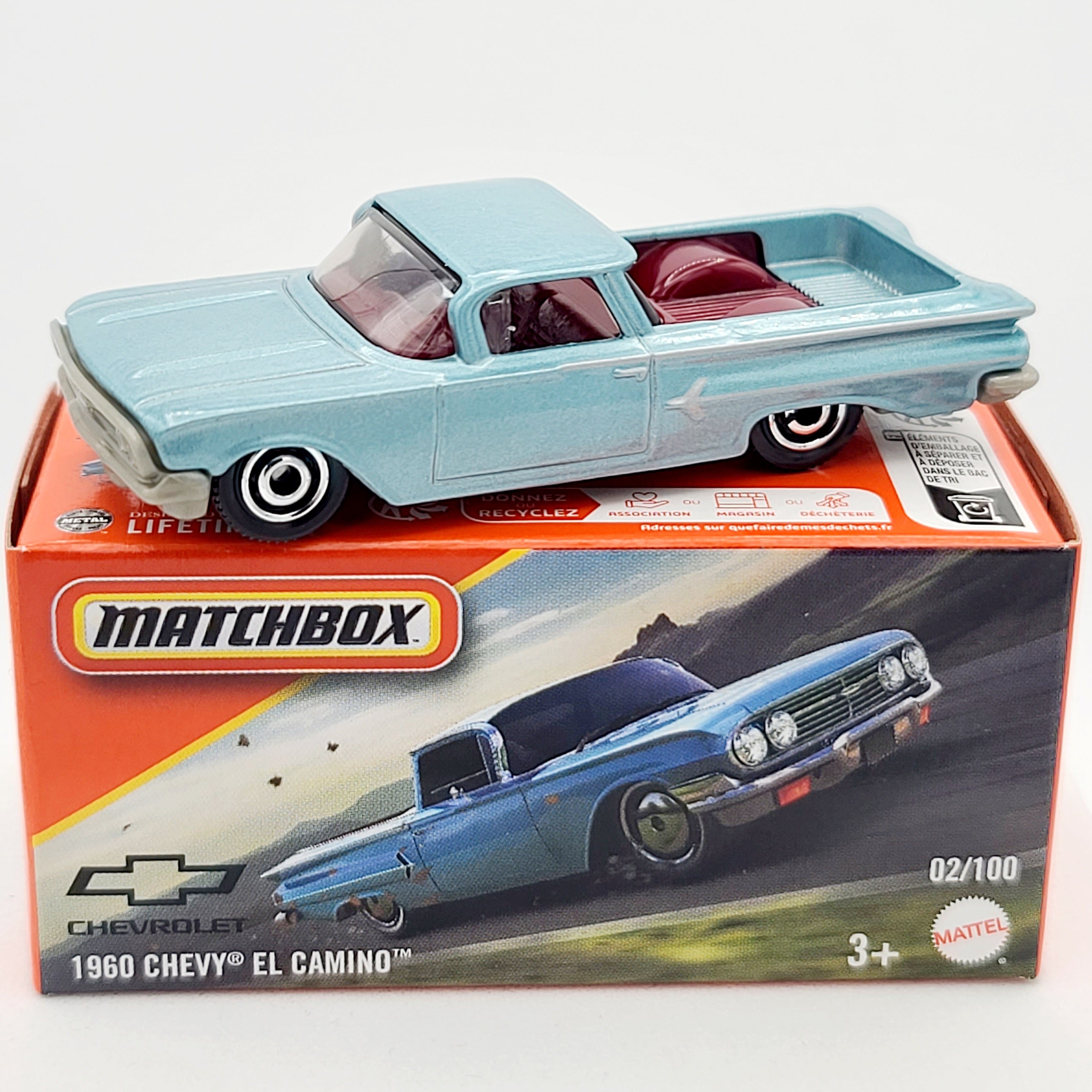 Matchbox '60 Chevy El Camino (2024 Mix 12 M Basic - Power Grabs)