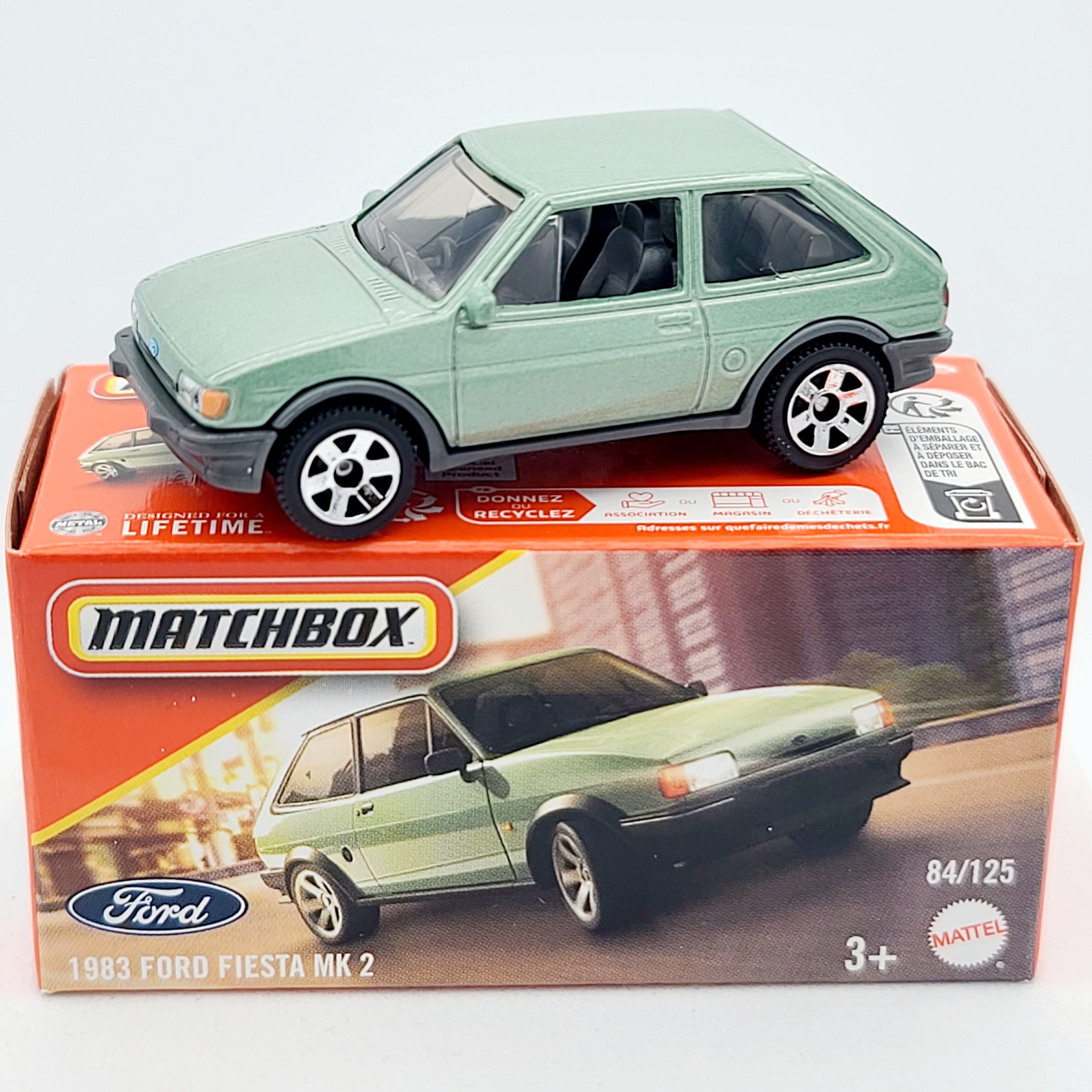 Matchbox '83 Ford Fiesta MK2 (2025 Mix 1 A Basic - Power Grabs)