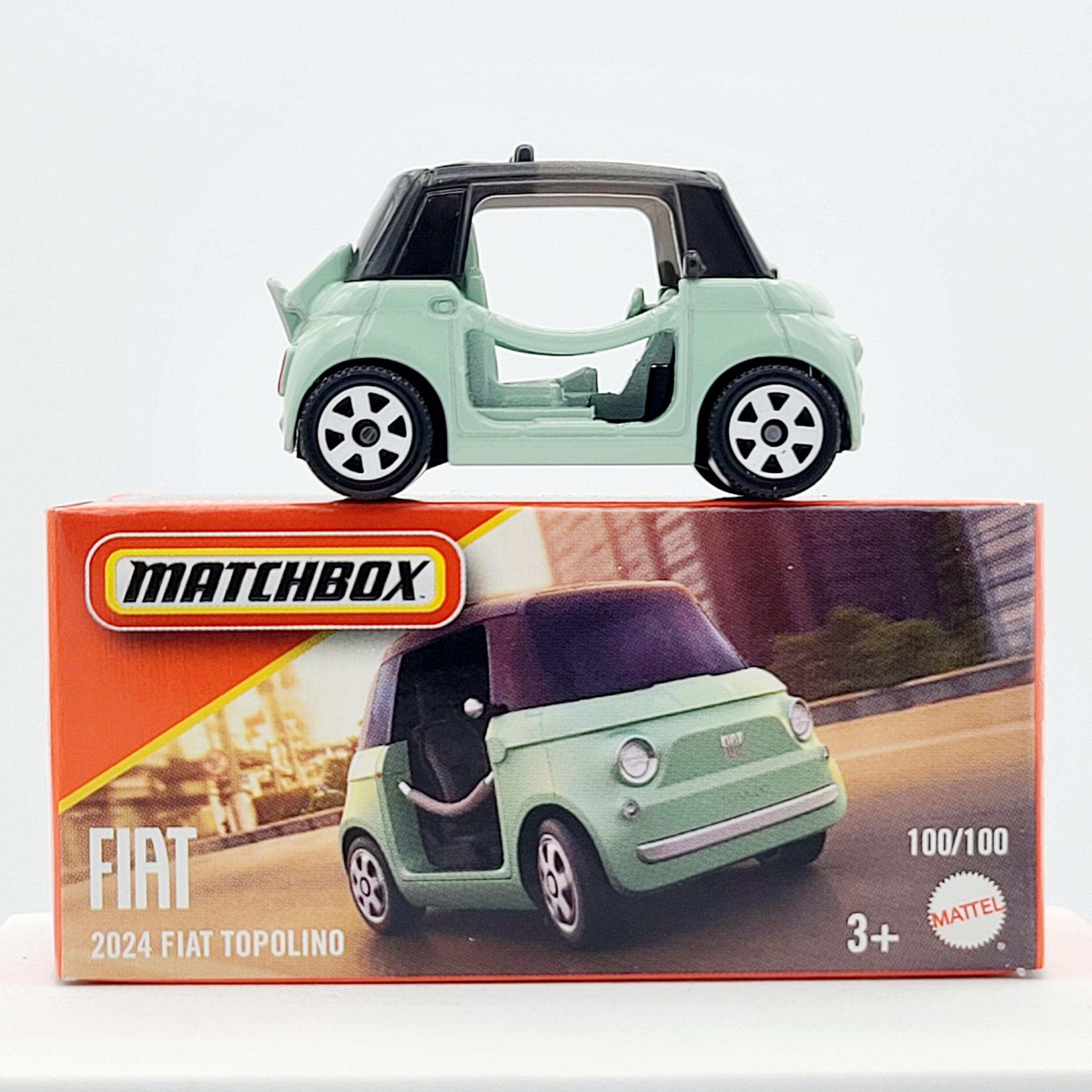 Matchbox '24 Fiat Topolino (2024 Mix 12 M Basic - Power Grabs)