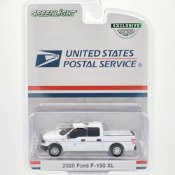 GreenLight USPS '20 Ford F-150 XL - 1:64 scale, US Postal Service (2024 Hobby Exclusive)