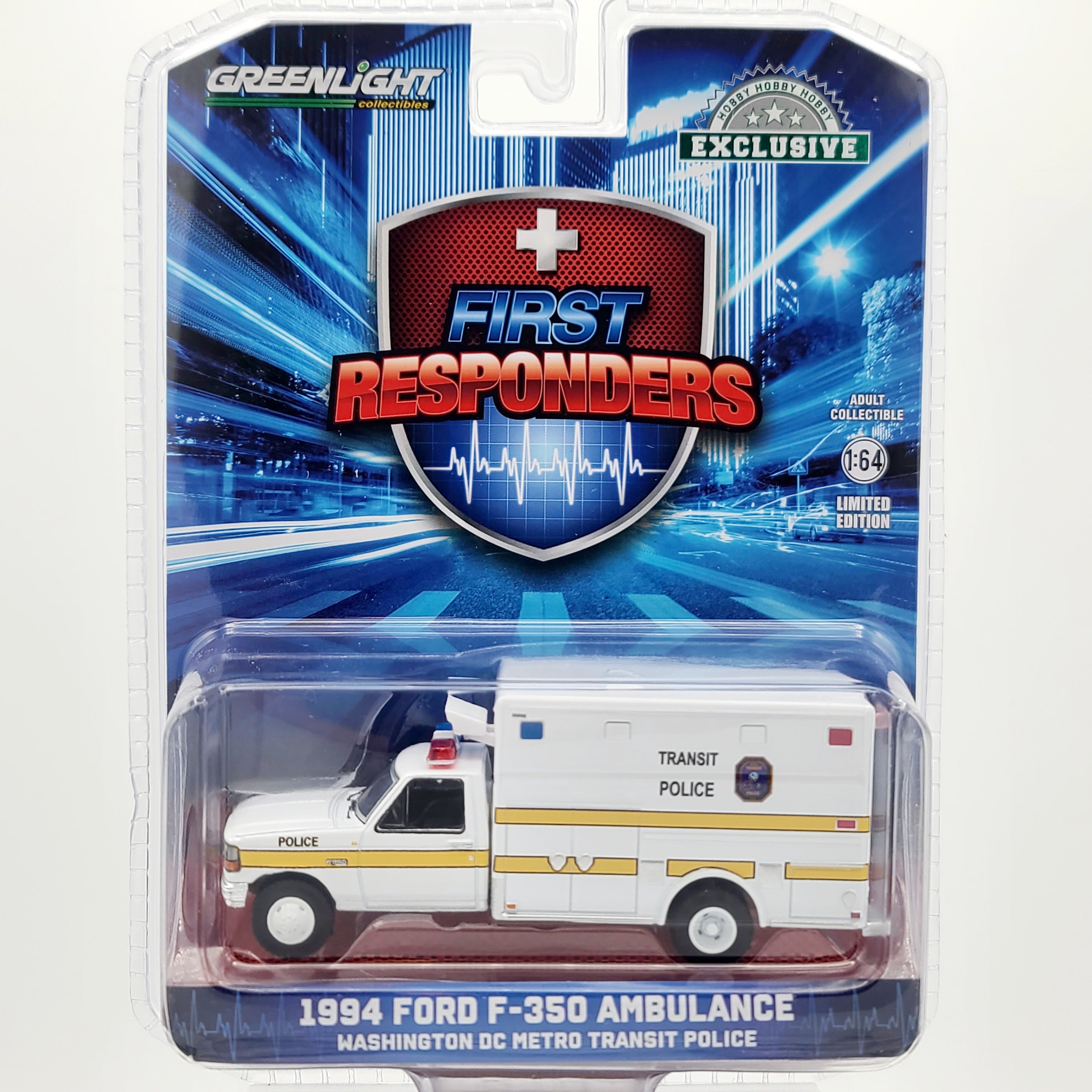 GreenLight '94 Ford F-350 Ambulance 