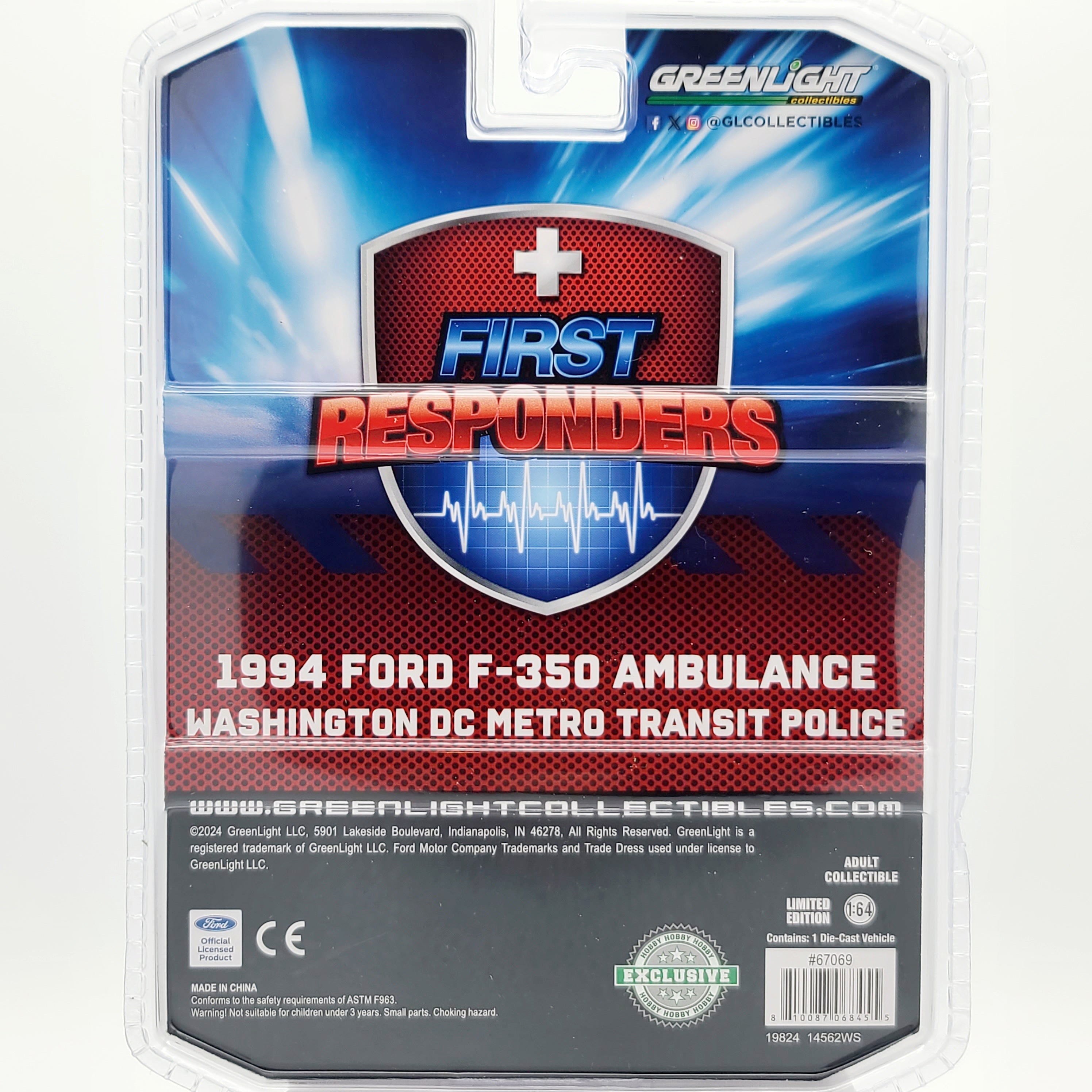 GreenLight '94 Ford F-350 Ambulance 