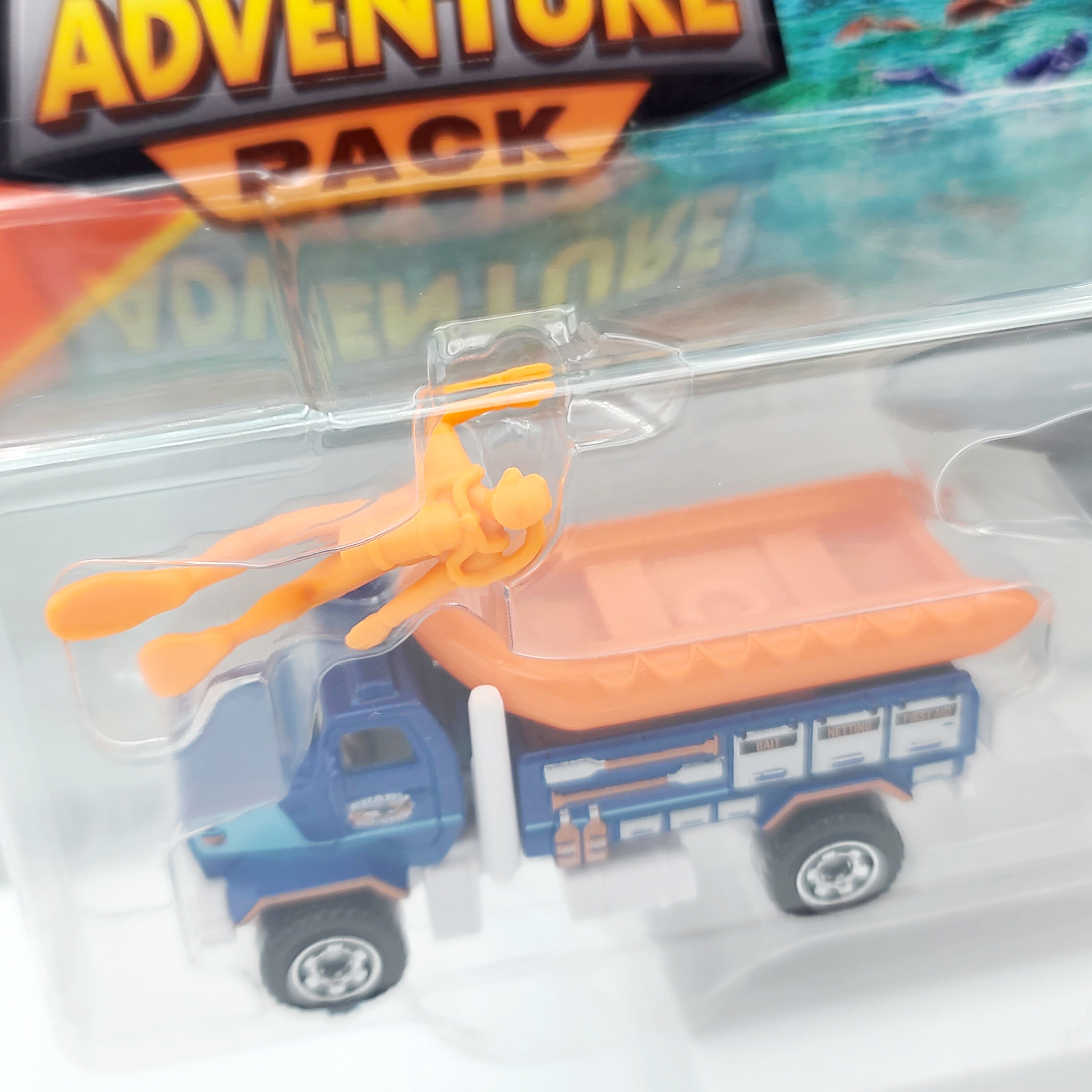 Matchbox Rapids Rescue / Jet Ski Trailer (Variation: White), MBX Ocean Rescue (2025 Adventure Pack Mix 1)