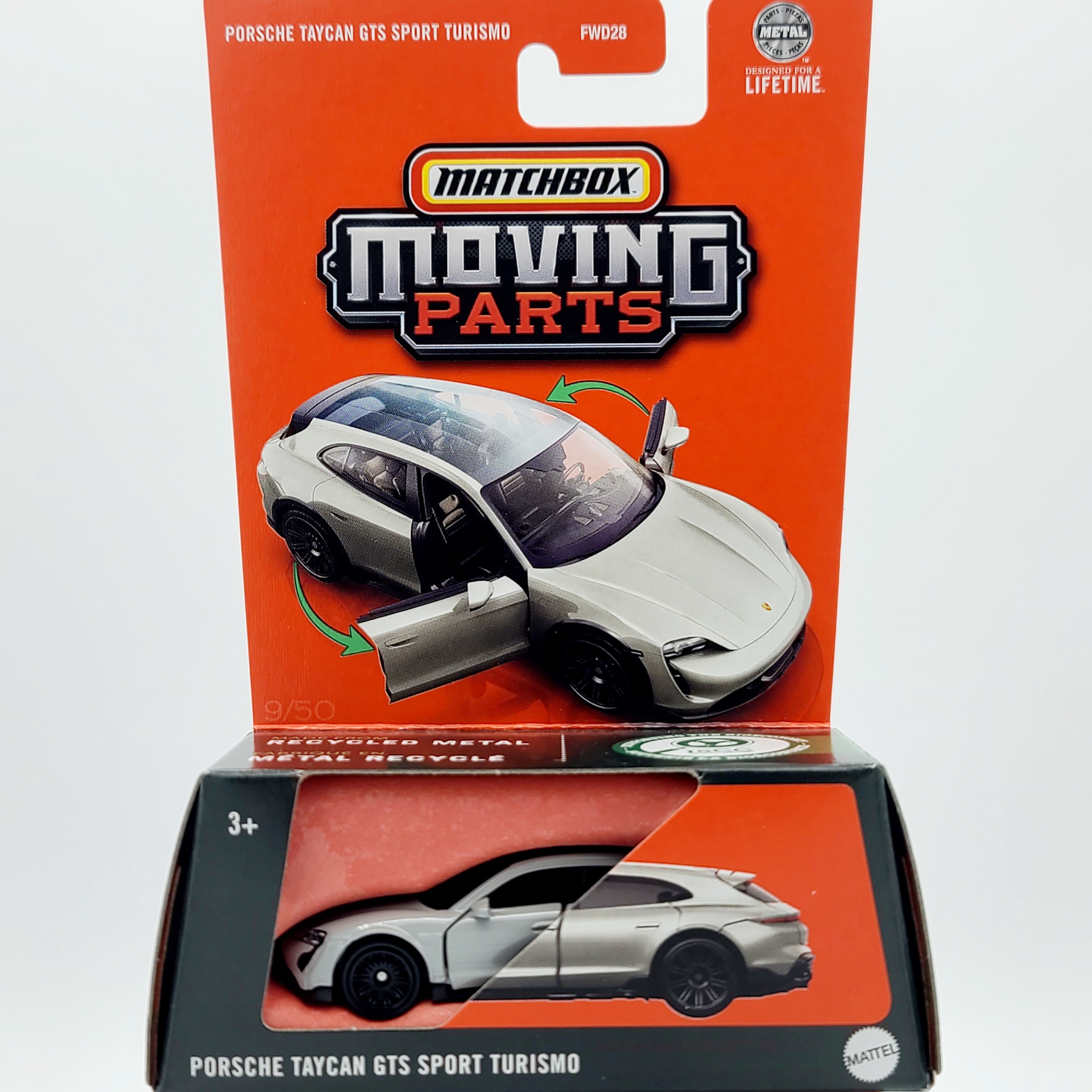 Matchbox Porsche Taycan GTS Sport Turismo (2025 Moving Parts Mix 1)