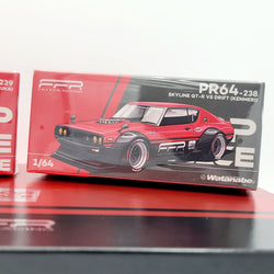 Pop Race Nissan Skyline GT-R V8 Drift Hakosuka / Kenmeri (2025 Fat Five Racing - Car Meet Box Set)