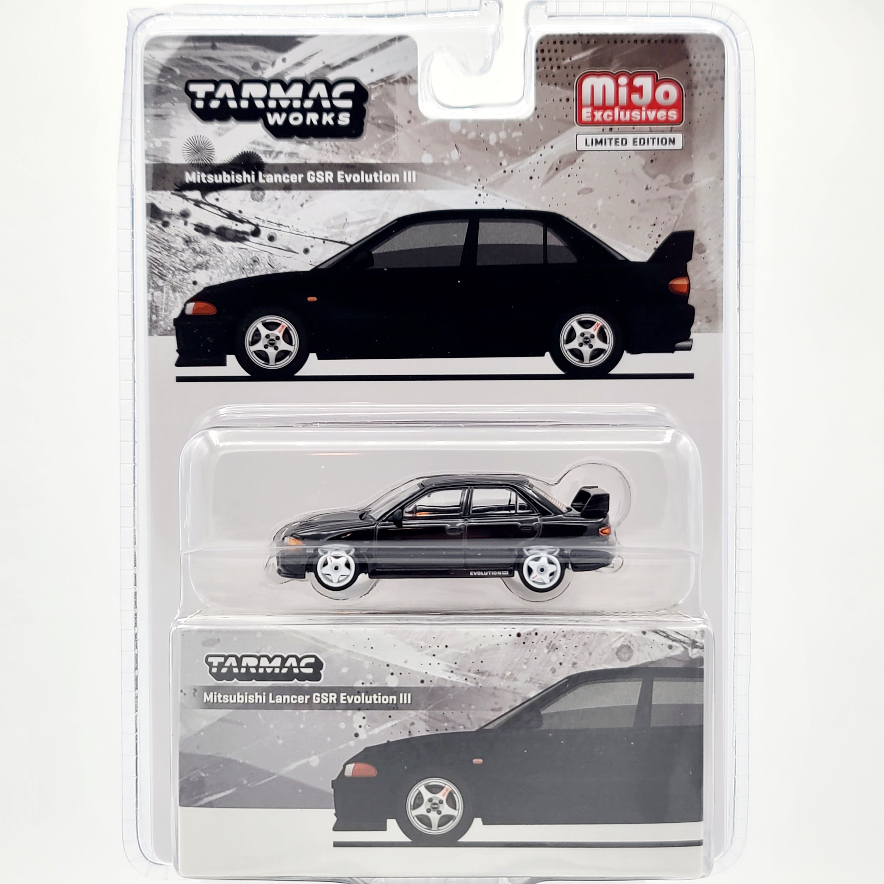 Tarmac Works Mitsubishi Lancer GSR Evolution III - 1:64 scale (2024 Global64 - MiJo Exclusives)