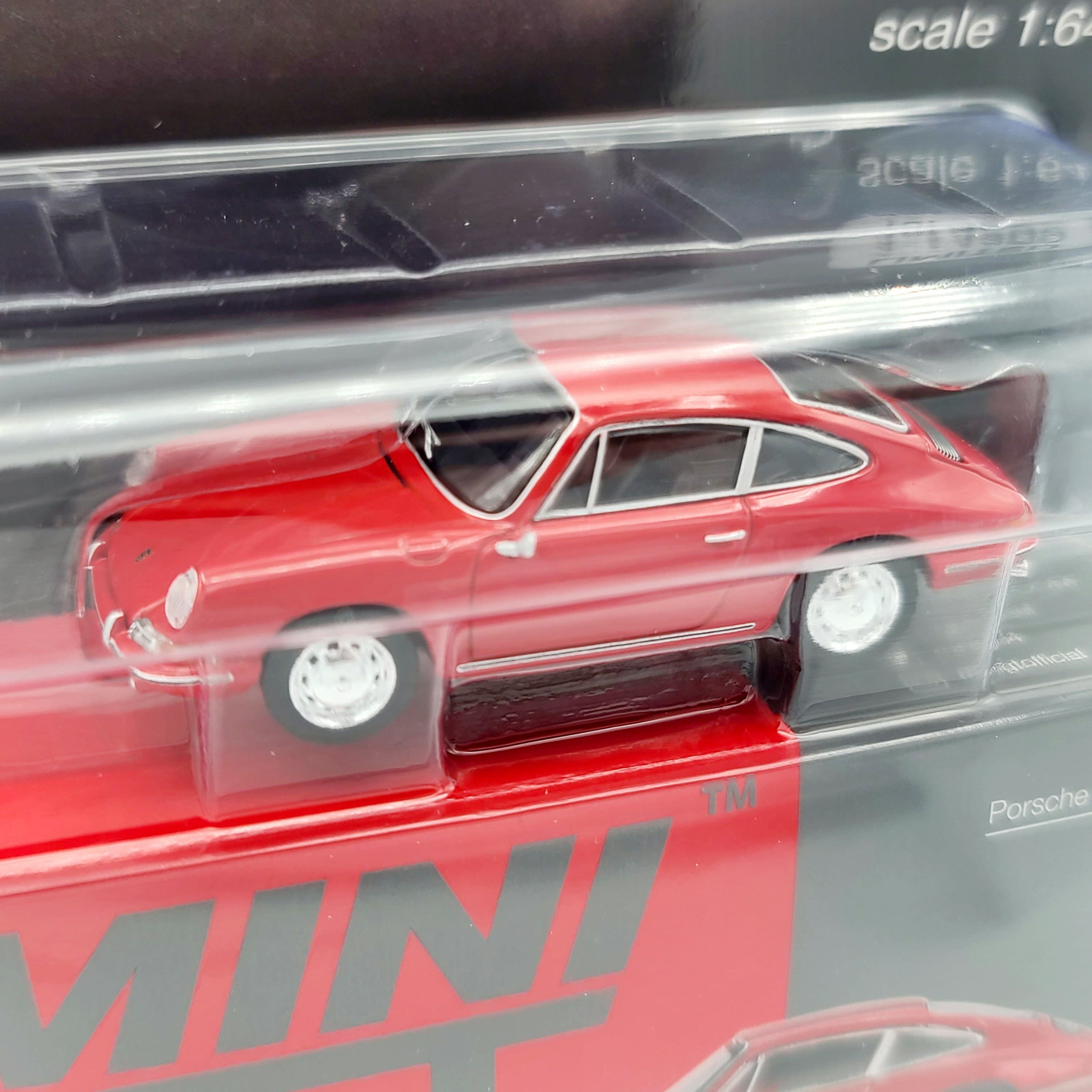 Mini GT '63 Porsche 901 - 1:64 scale, Signal Red (2024 MIJO Exclusives - Limited Edition)