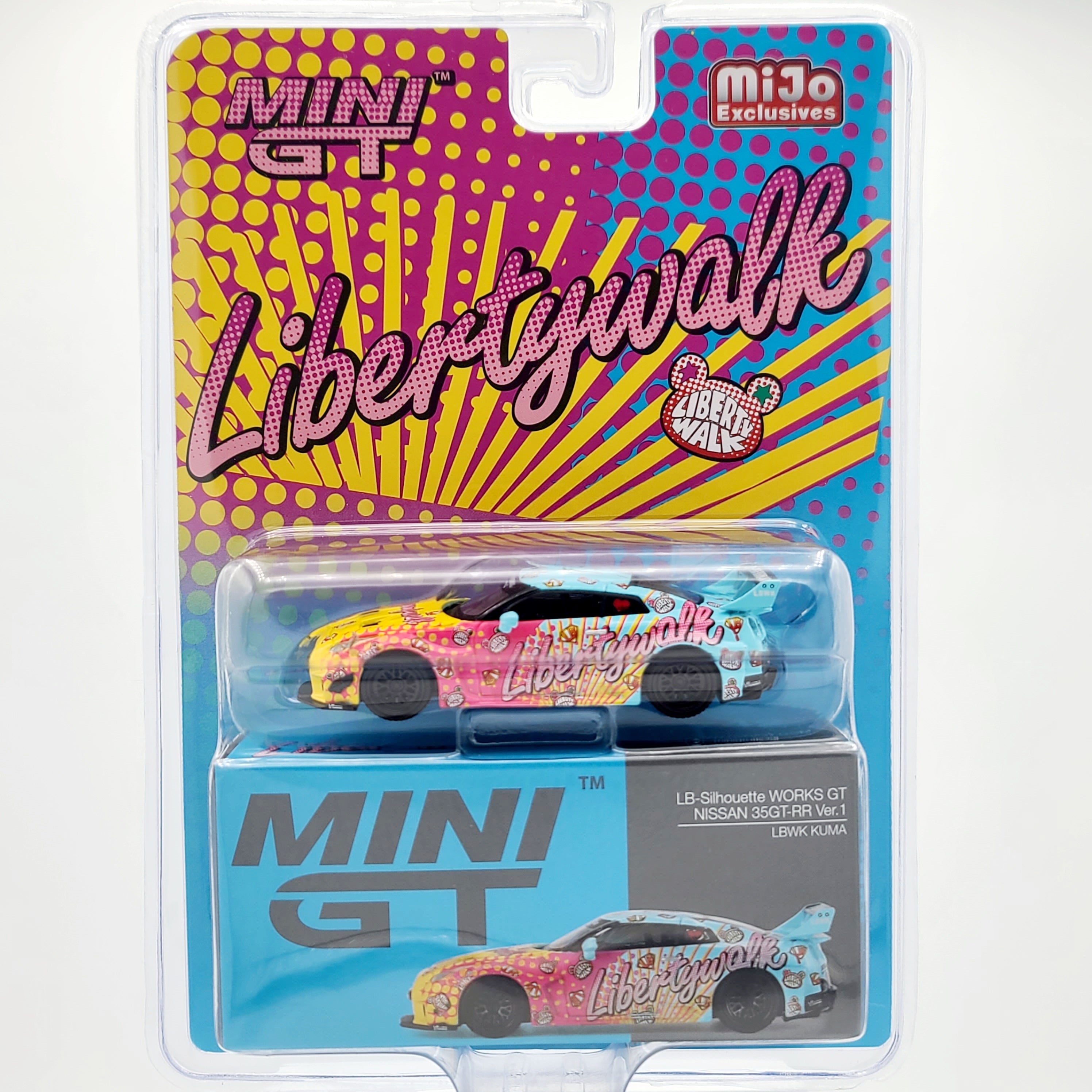 Mini GT LB-Silhouette Works GT Nissan 35GT-RR Ver. 1 LBW KUMA - 1:64 scale (2024 MIJO Exclusives - Limited Edition)