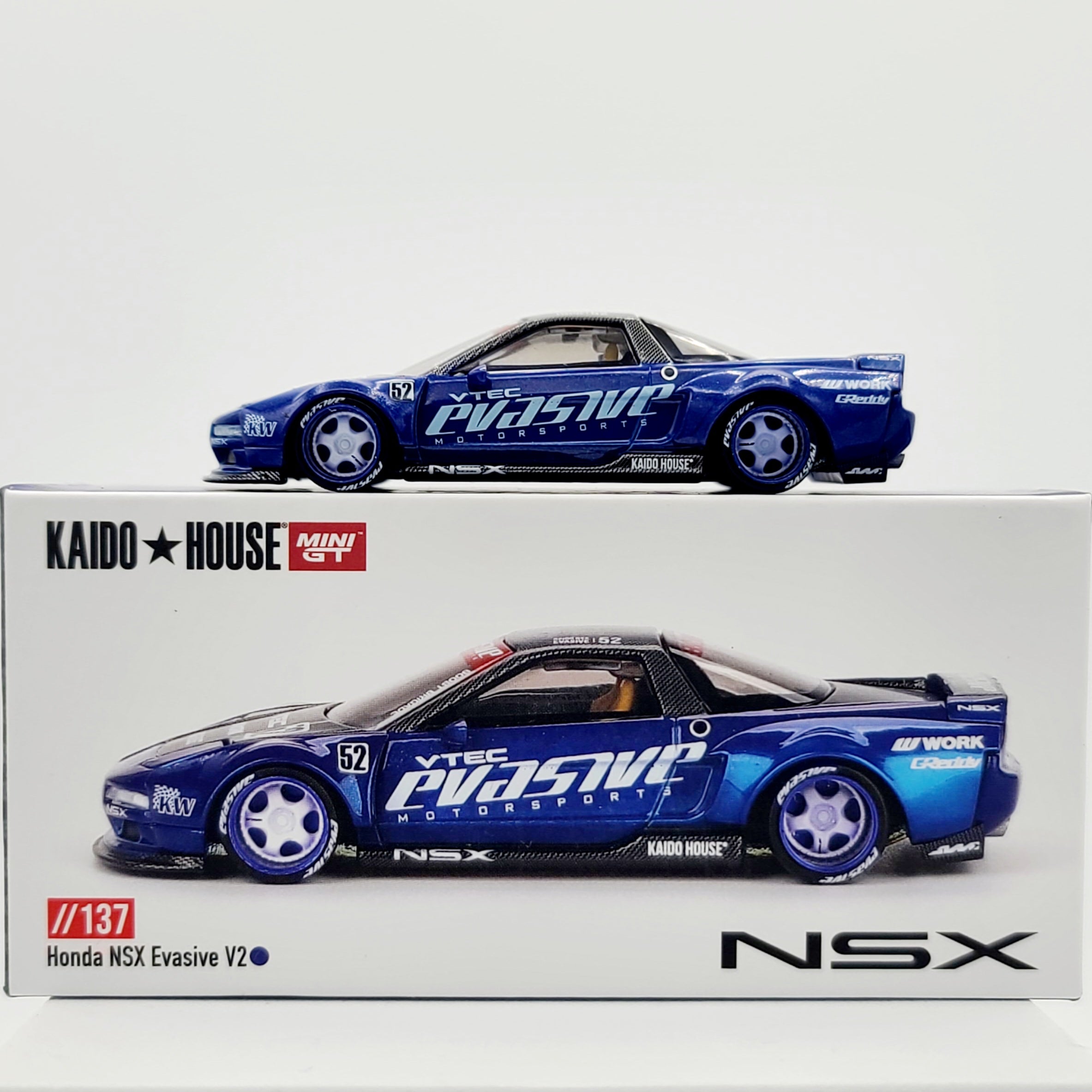 Kaido House x Mini GT Honda NSX Evasive V2 - 1:64 scale (2024 Limited Edition)