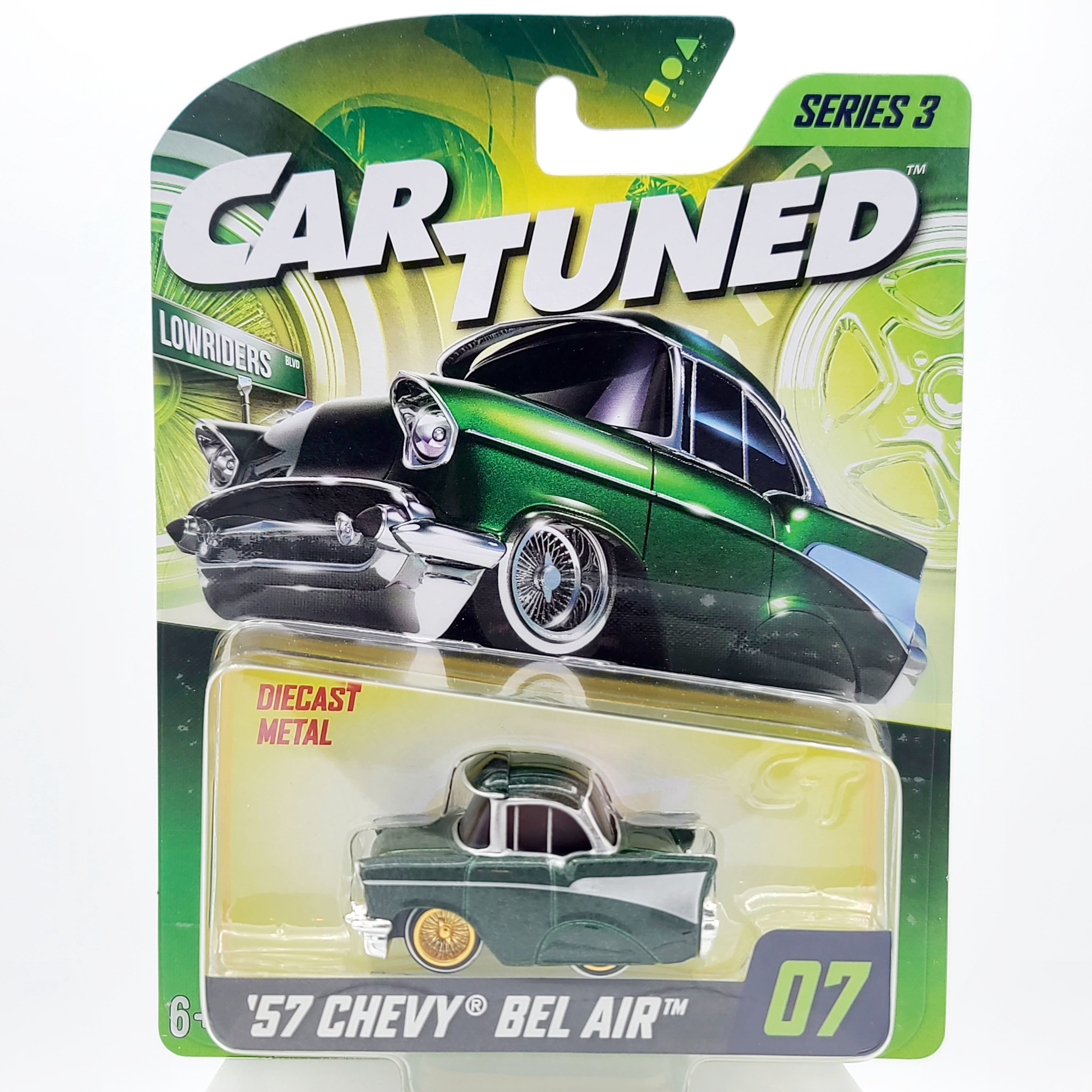 MGA Car Tuned '57 Chevy Bel Air #07 (2025 Mainline Series 3 - Lowriders)