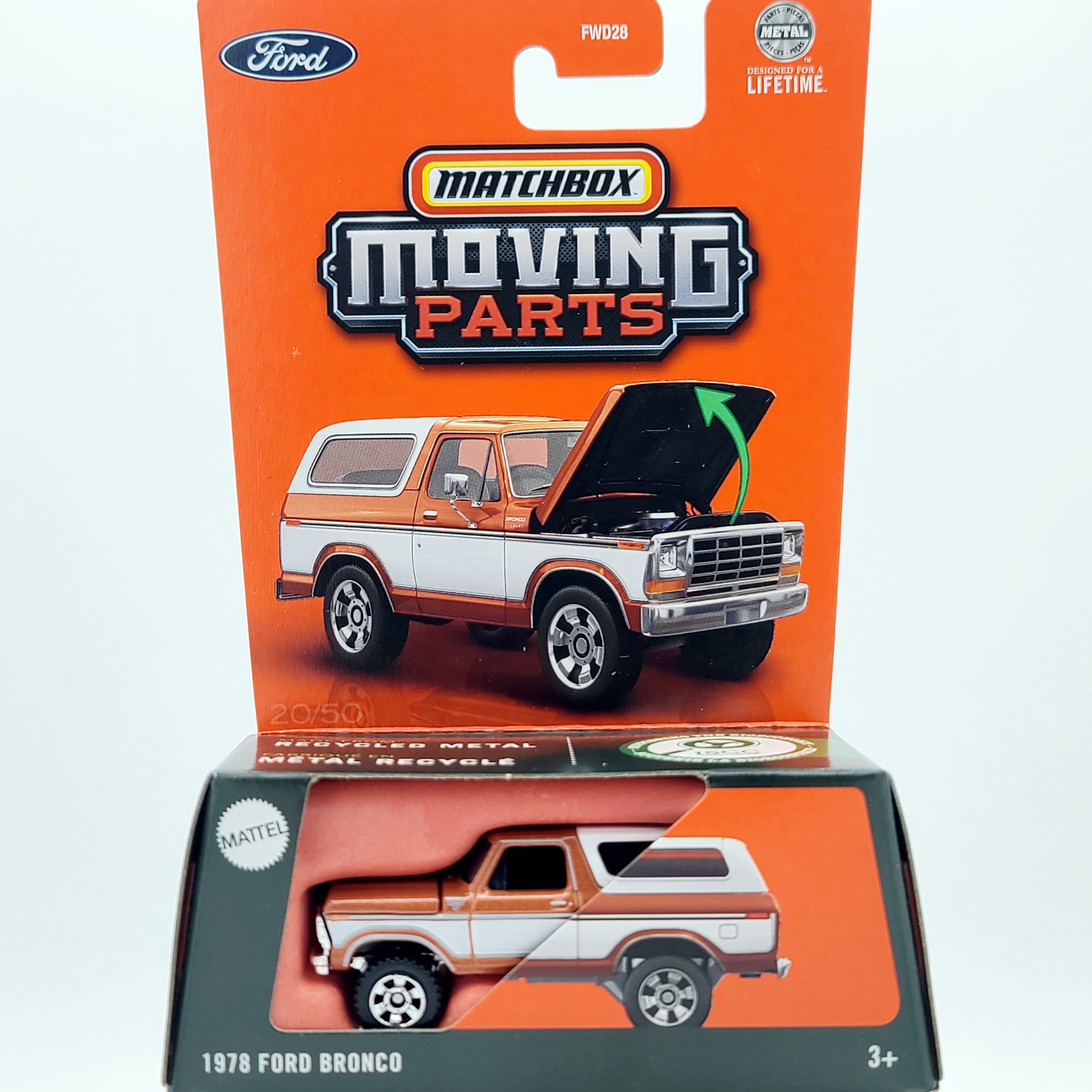 Matchbox 1978 Ford Bronco (2025 Moving Parts Mix 3)