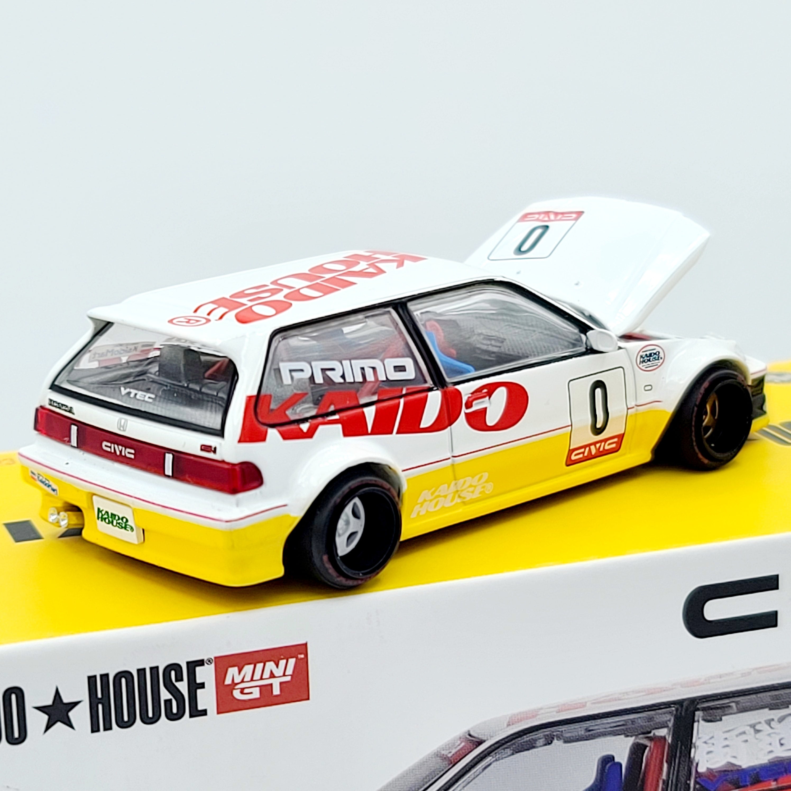 Kaido House x Mini GT Honda Civic EF Kanjo V1 - 1:64 Scale (2024 Limited Edition)