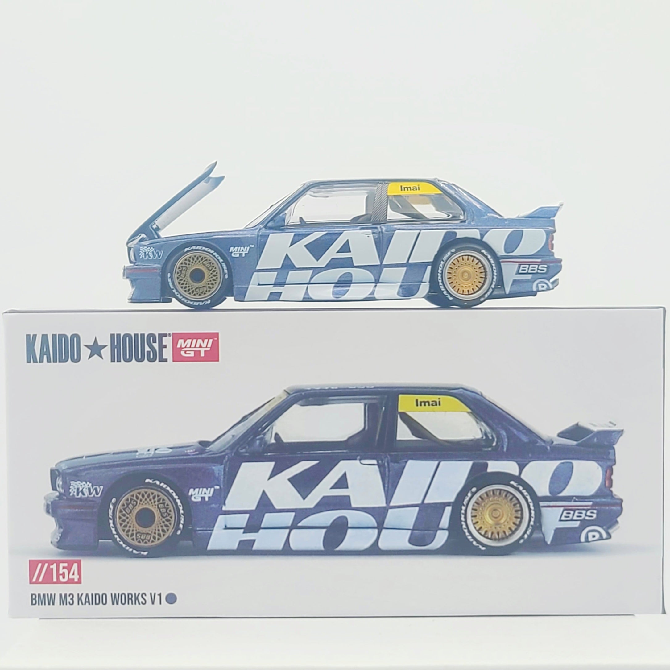 Kaido House x Mini GT BMW M3 Kaido Works V1 - 1:64 Scale (2024 Limited Edition)