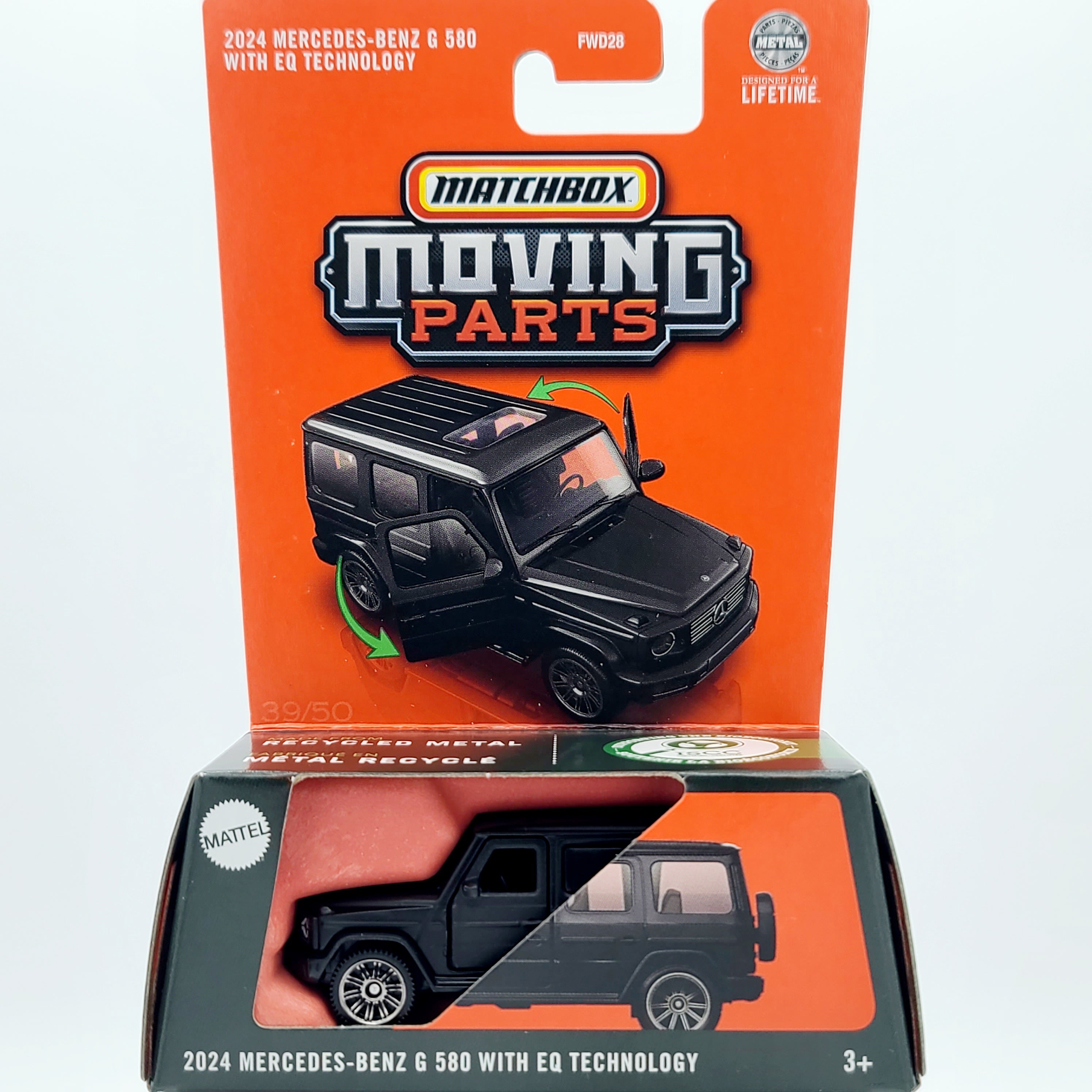 Matchbox '24 Mercedes-Benz G 580 w/ EQ (2025 Moving Parts Mix 2)