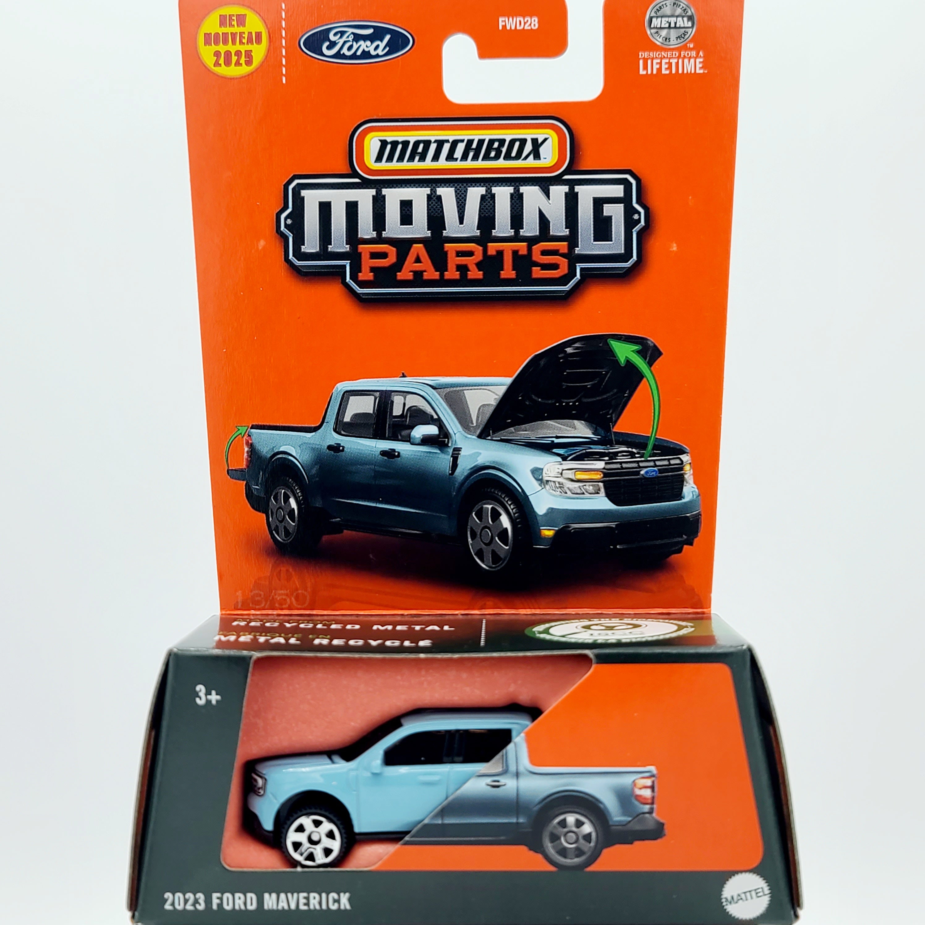 Matchbox '23 Ford Maverick (2025 Moving Parts Mix 2)