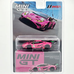 Mini GT Lamborghini Huracan GT3 EVO2 #83 Iron Dames IMSA 2023 Daytona 24HRS - 1:64 scale (2024 Limited Edition)