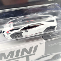 Mini GT Lamborghini Huracan Sterrato - 1:64 scale, Bianco Asopo (2024 MIJO Exclusives - Limited Edition)