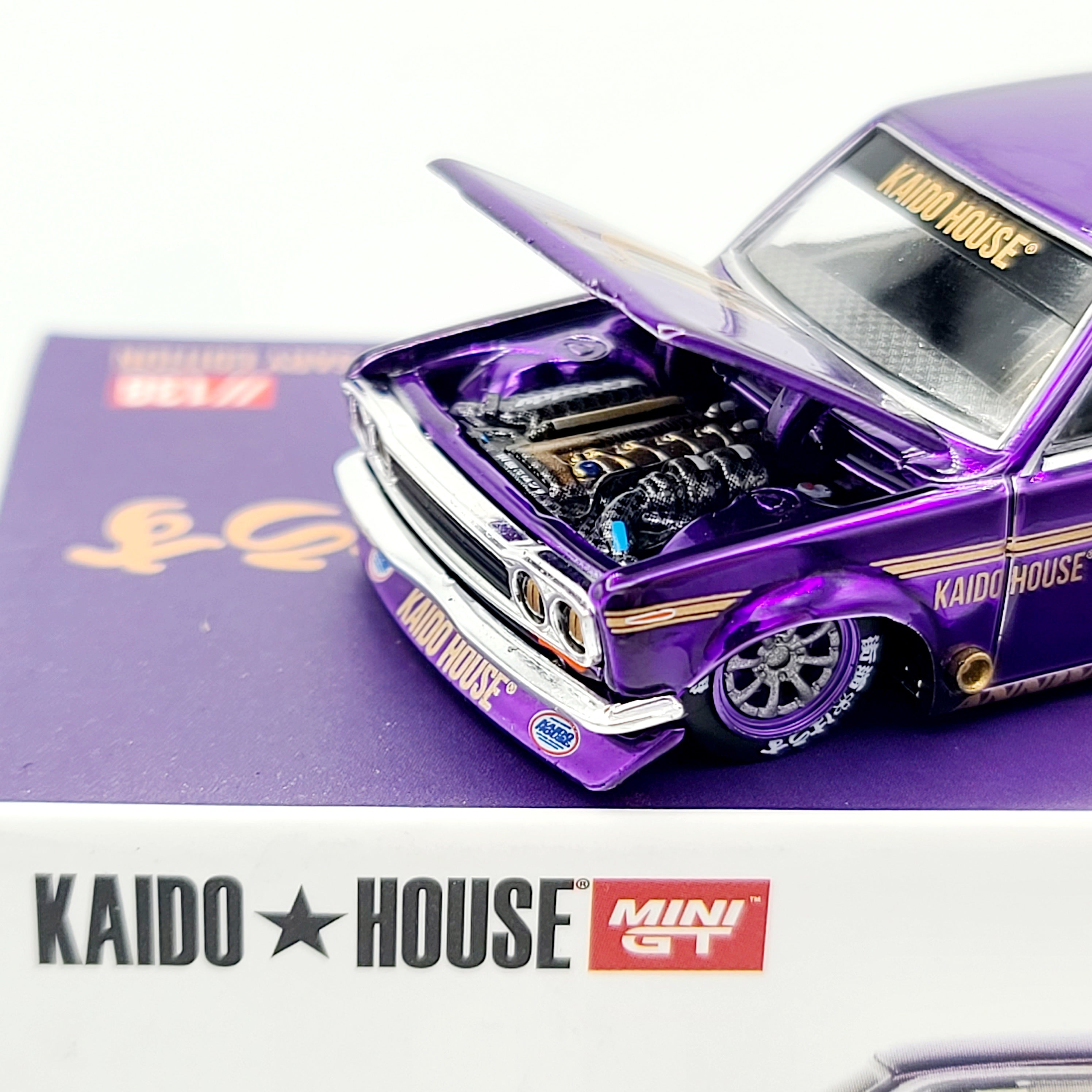 Kaido House x Mini GT Datsun 510 Pro Street Anniversary Edition - 1:64 scale (2024 Limited Edition)