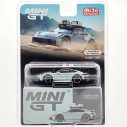 Mini GT Porsche 911 Dakar - 1:64 scale, Shade Green Metallic (2024 MIJO Exclusives - Limited Edition)