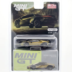 Mini GT Lamborghini Huracan Sterrato - 1:64 scale, Verde Gea Matt (2024 MIJO Exclusives - Limited Edition)