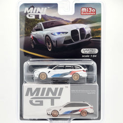 Mini GT BMW M3 Performance Touring - 1:64 scale, Alpine White (2024 MIJO Exclusives - Limited Edition)