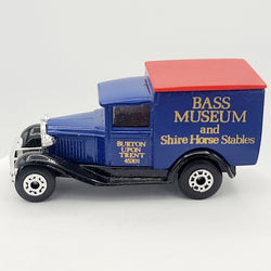 Matchbox Ford Model A Van "Bass Museum" (1985 MBX Basic 1-75)