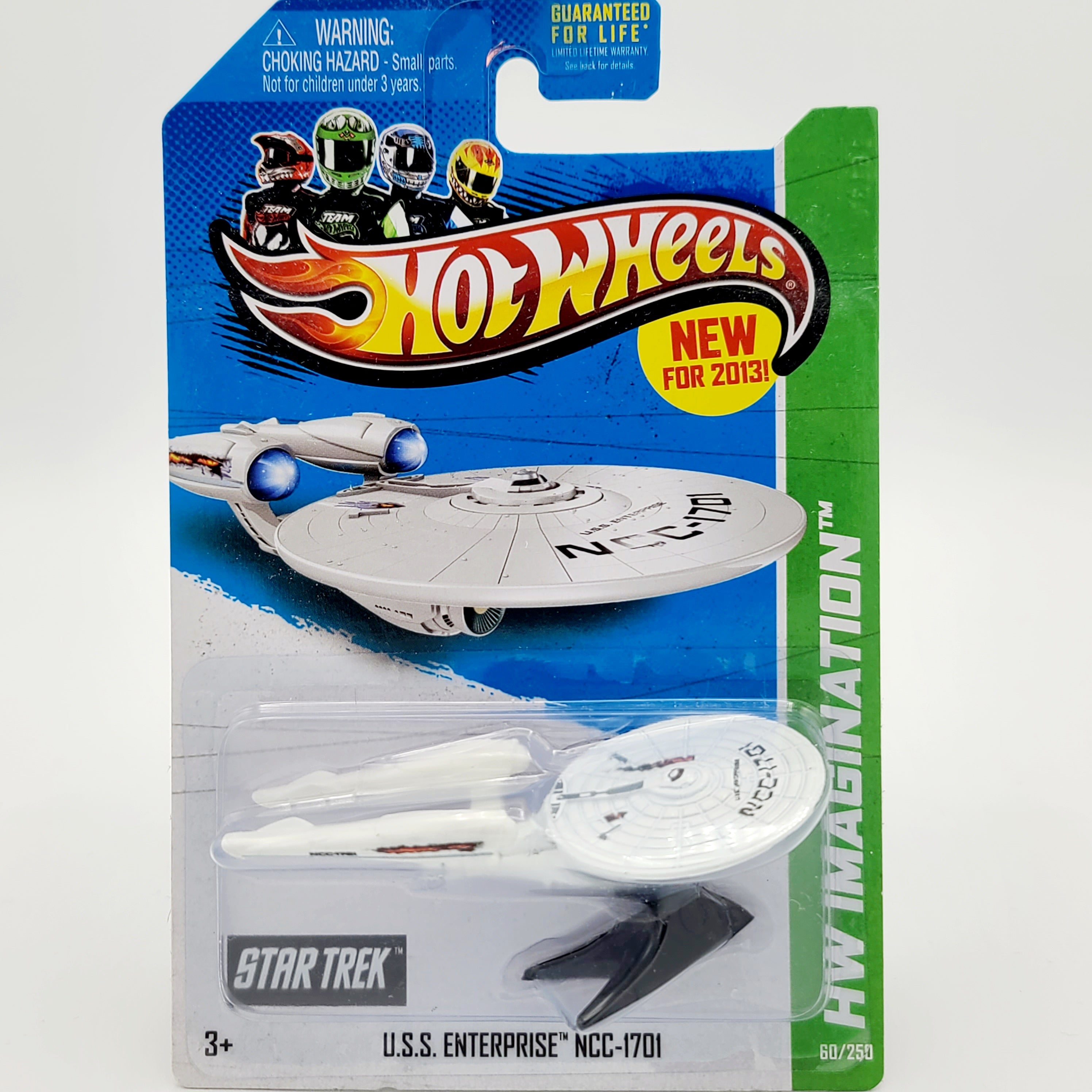 Hot Wheels U.S.S. Enterprise NCC-1701 Star Trek (2013 HW Basic - Imagination)