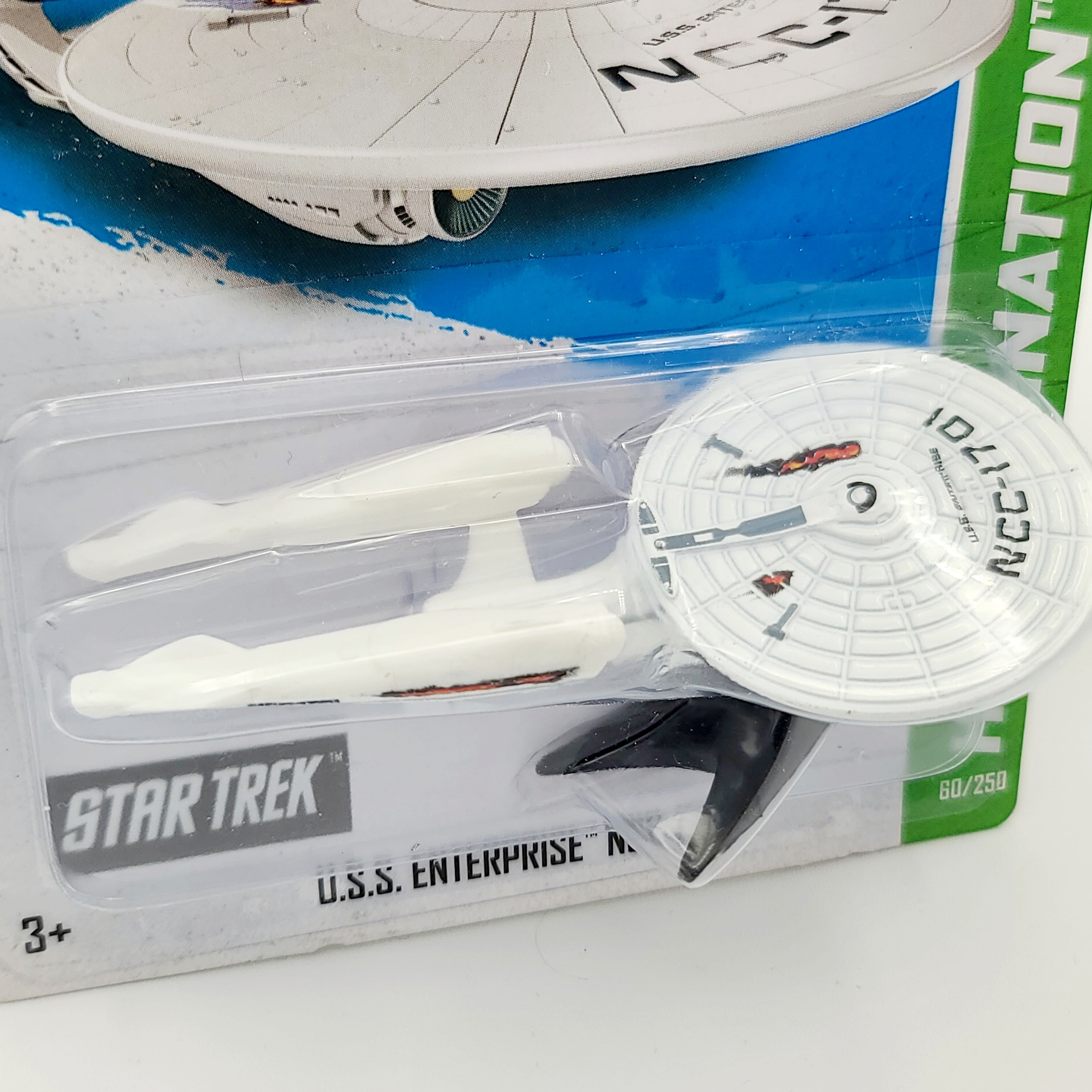 Hot Wheels U.S.S. Enterprise NCC-1701 Star Trek (2013 HW Basic - Imagination)