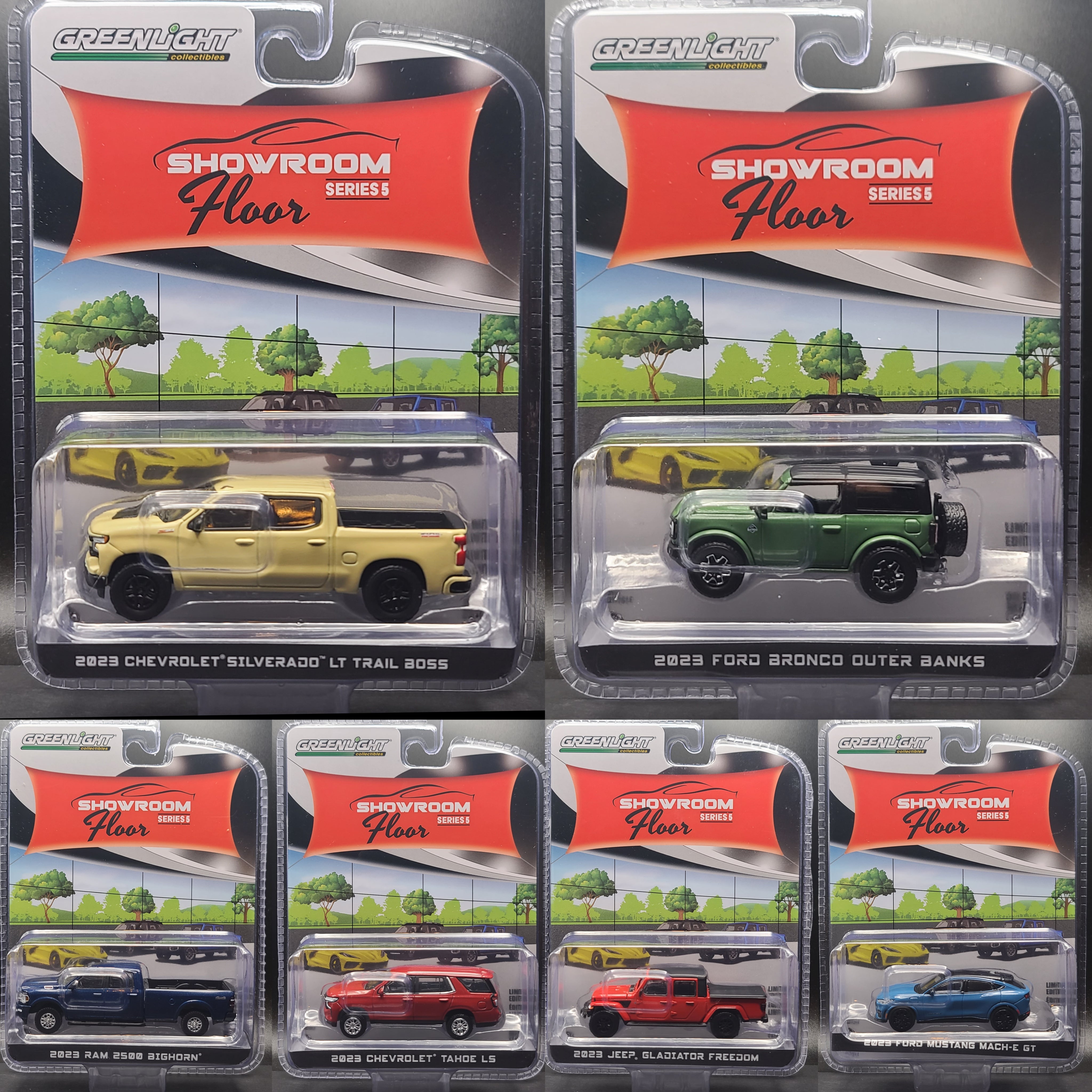 GreenLight - 2024 Showroom Floor Series 5 - Complete Set of 6 - 1:64 scale