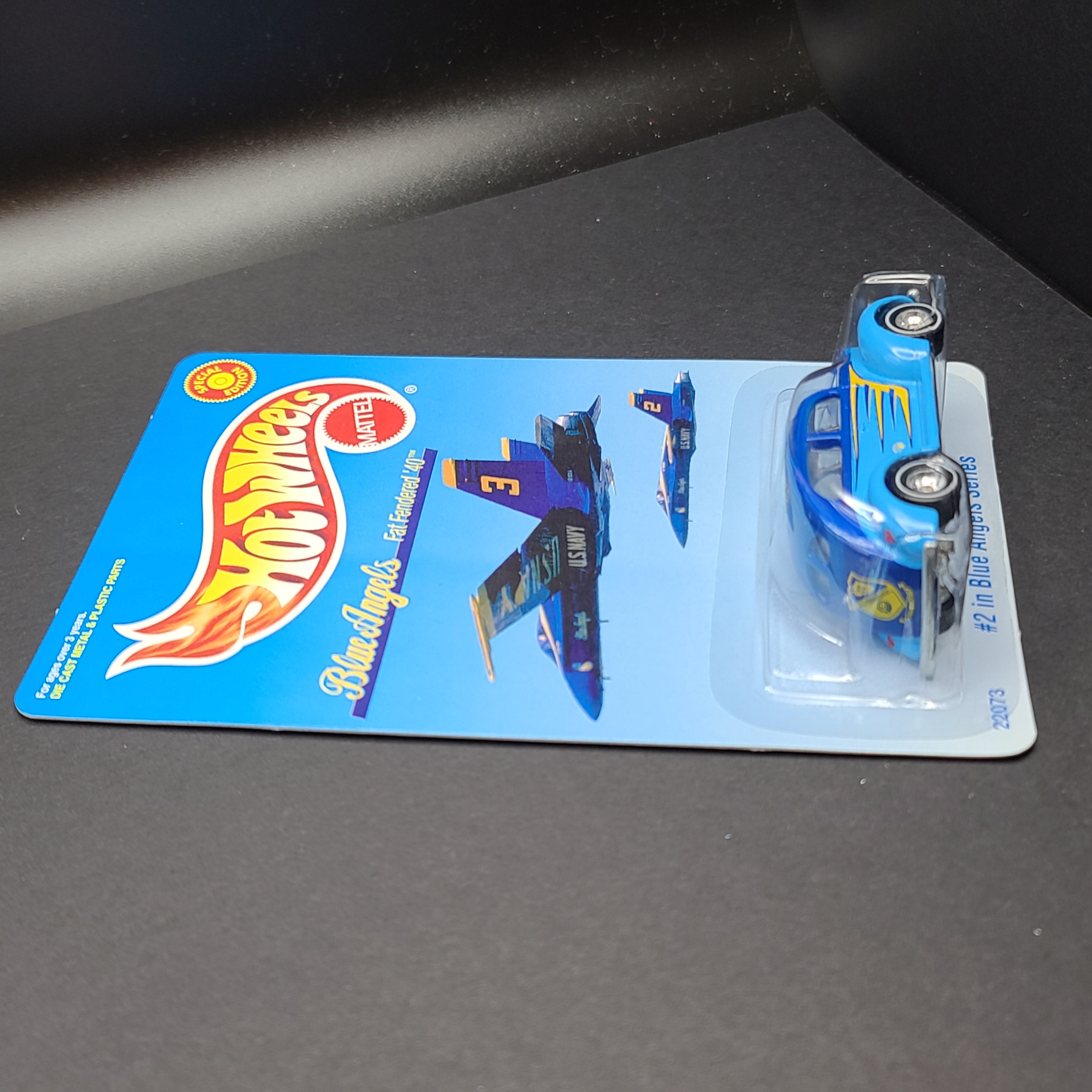 Hot Wheels Fat Fendered '40 - US Navy Blue Angels (1998 M&D Toys Store Exclusive)