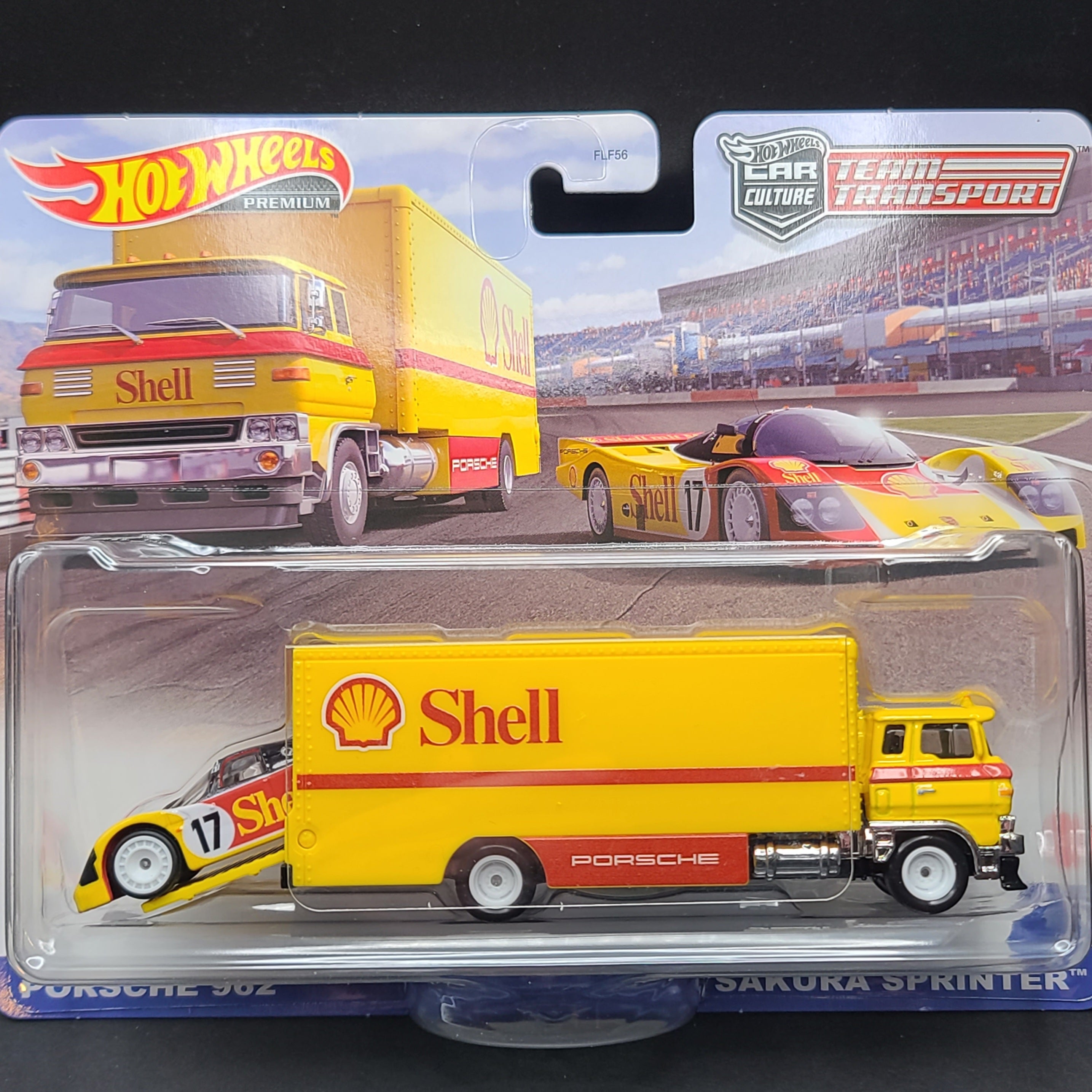 Hot Wheels Team Transport - Porsche 962 & HW Sakura Sprinter (2022 Car  Culture)