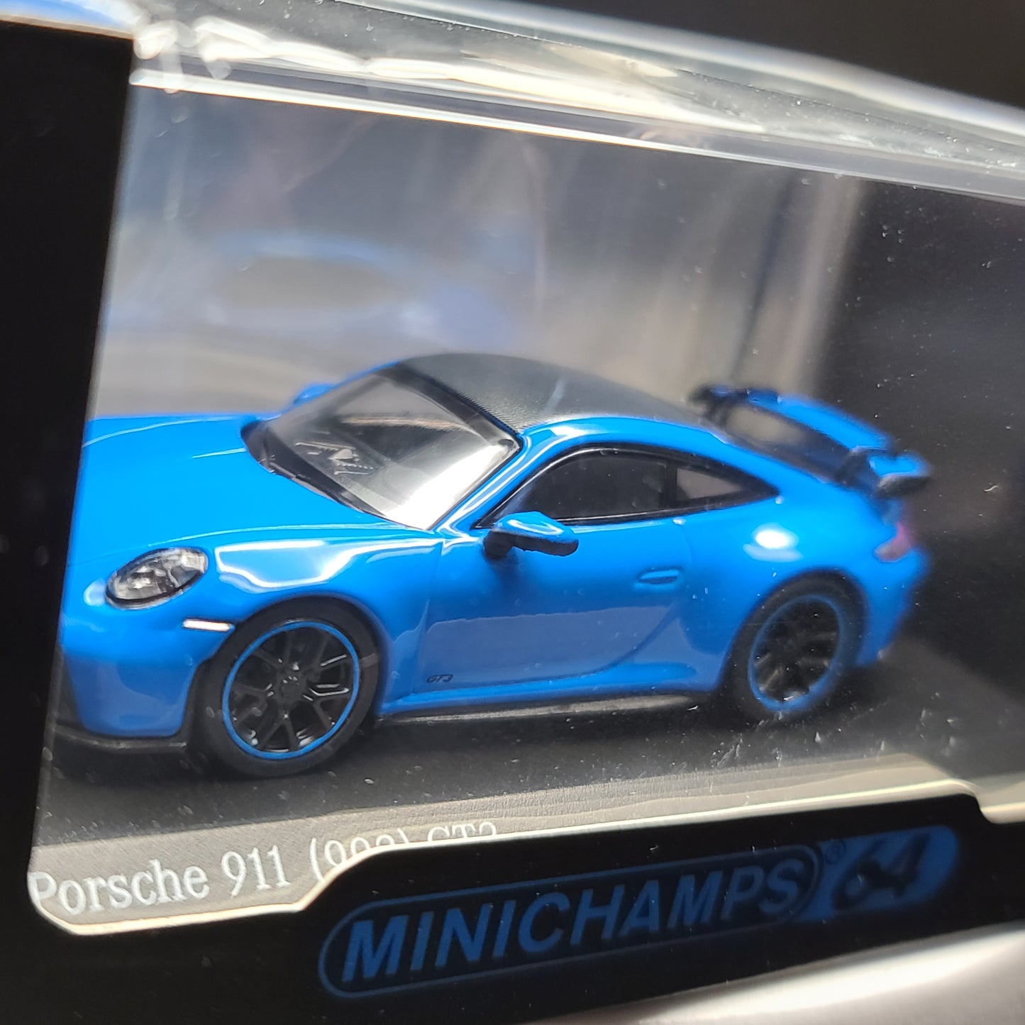 Minichamps 64 2021 Porsche 911 Gt3 992 - 1:64 Scale, Shark Blue (2022 