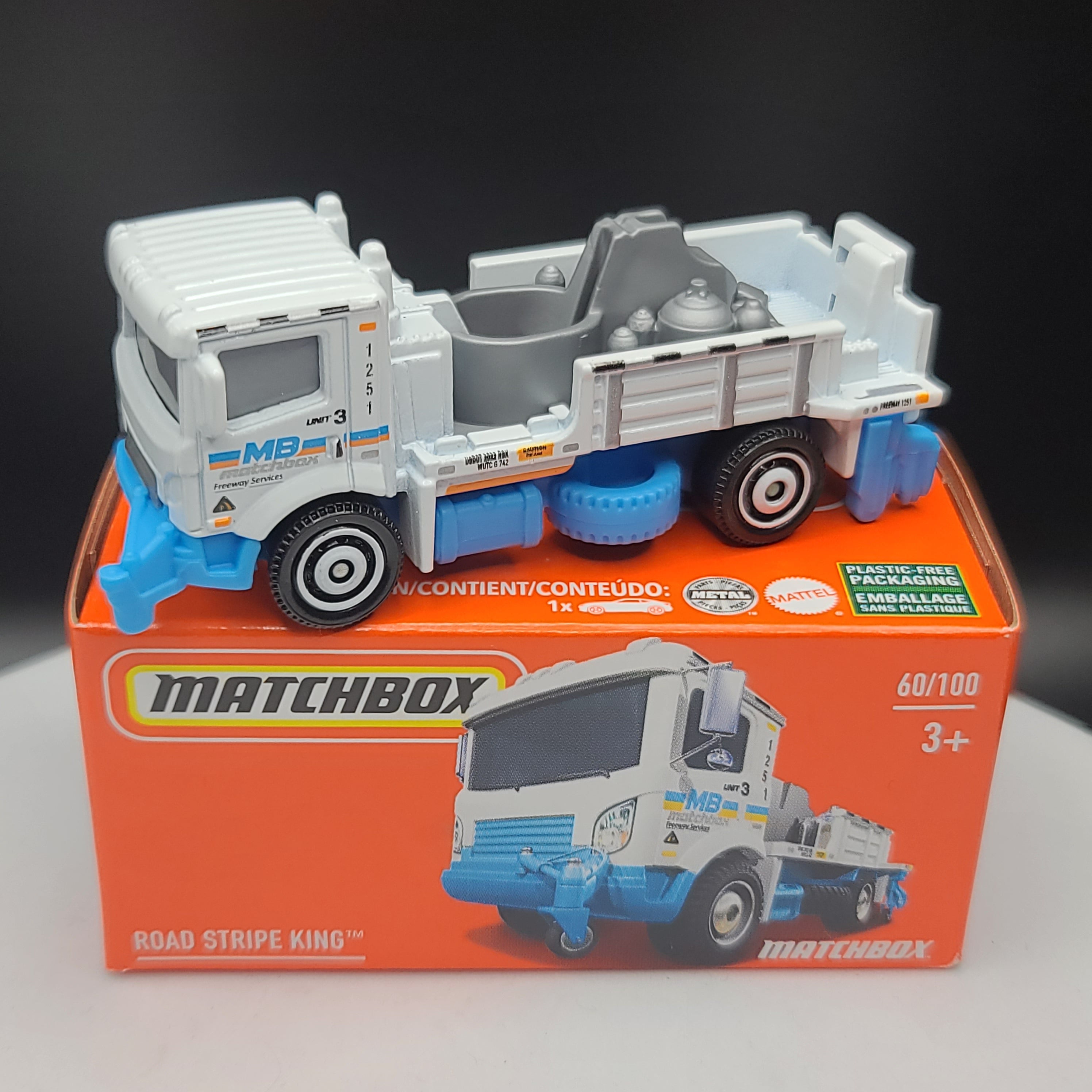 Matchbox MBX Road Stripe King (2022 Basic - Power Grabs)