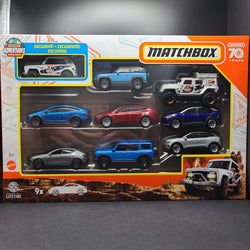 Matchbox 9 Pack: w/ MBX Field Car (2023)