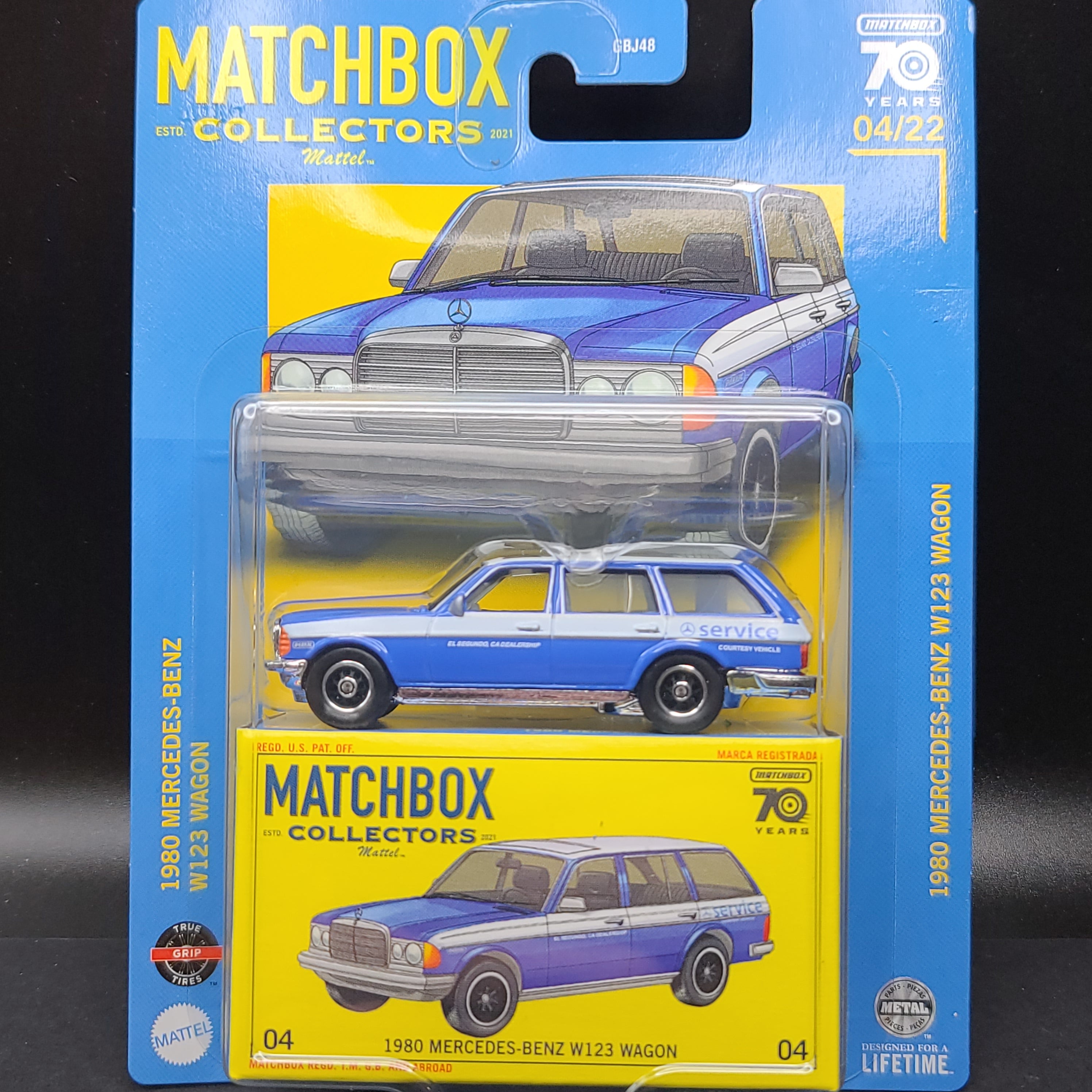 Matchbox '80 Mercedes-Benz W123 Wagon (2023 Collectors Series)