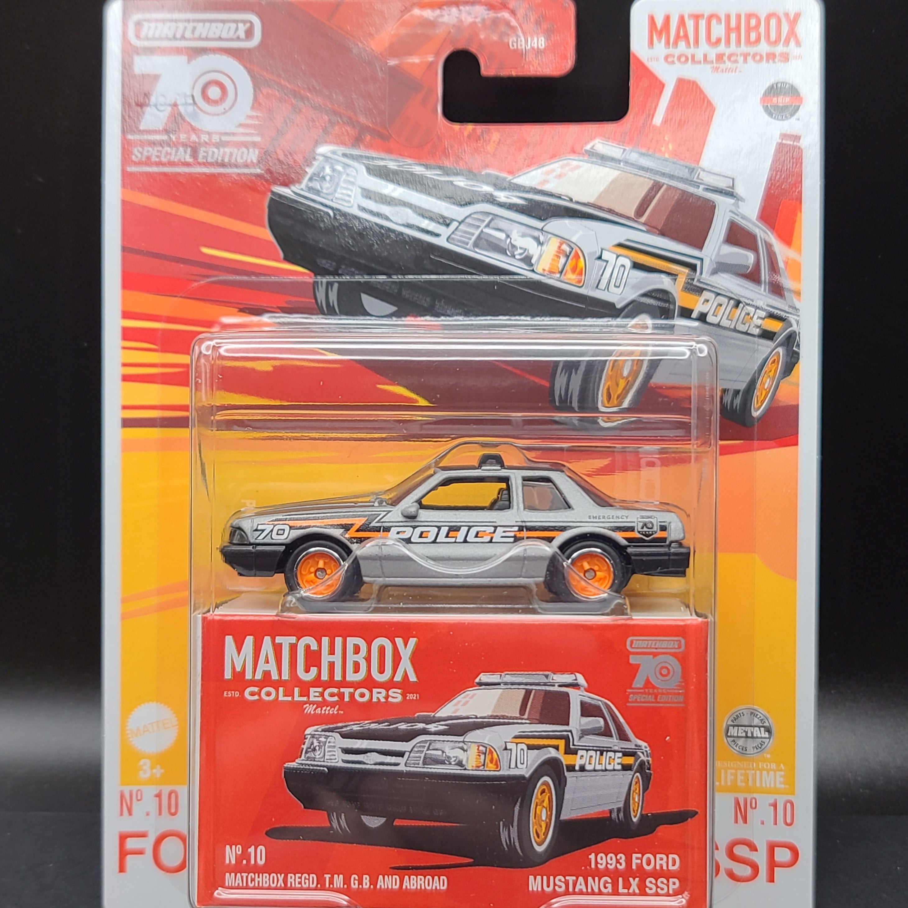 Matchbox '93 Ford Mustang LX SSP (2023 Collectors Series - 70th Anniversary)