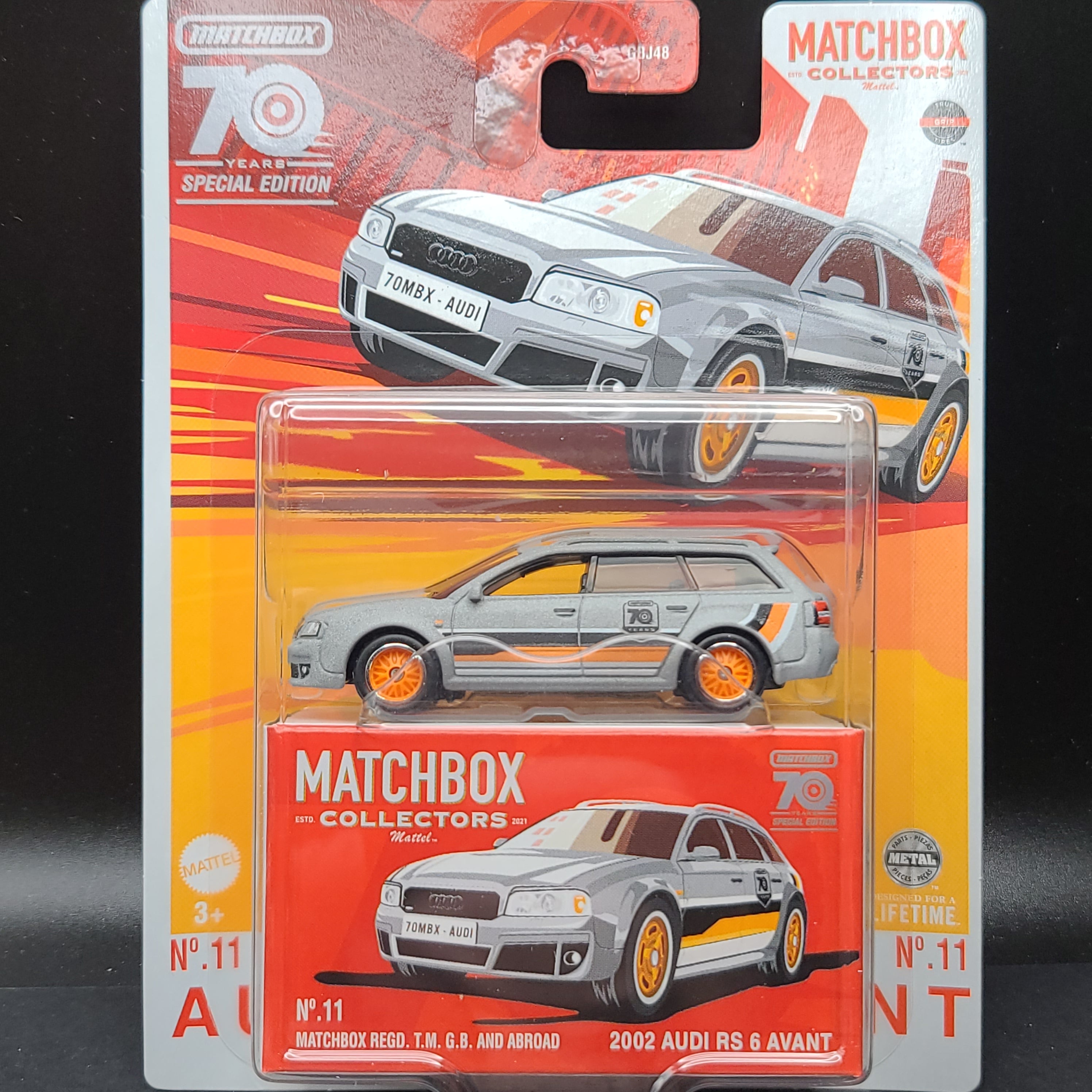 Matchbox '02 Audi RS 6 Avant (2023 Collectors Series - 70th Anniversar